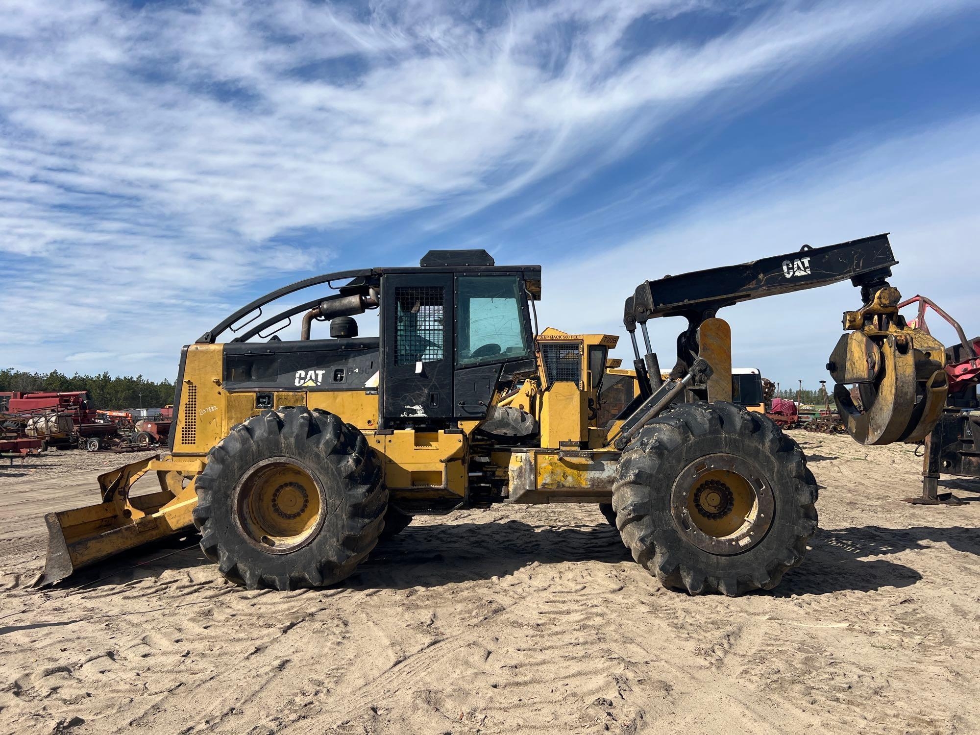 CATERPILLAR 545C DUAL ARCH GRAPPLE SKIDDER (A63290)