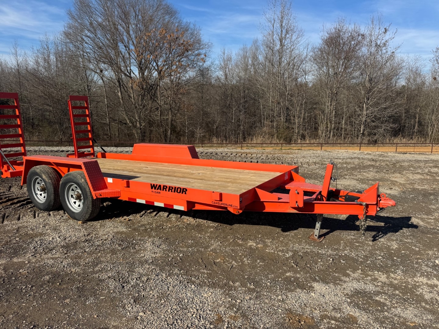 2021 CAM P4EC16  16ft 8000lb Trailer w/ Ramps (A64047)