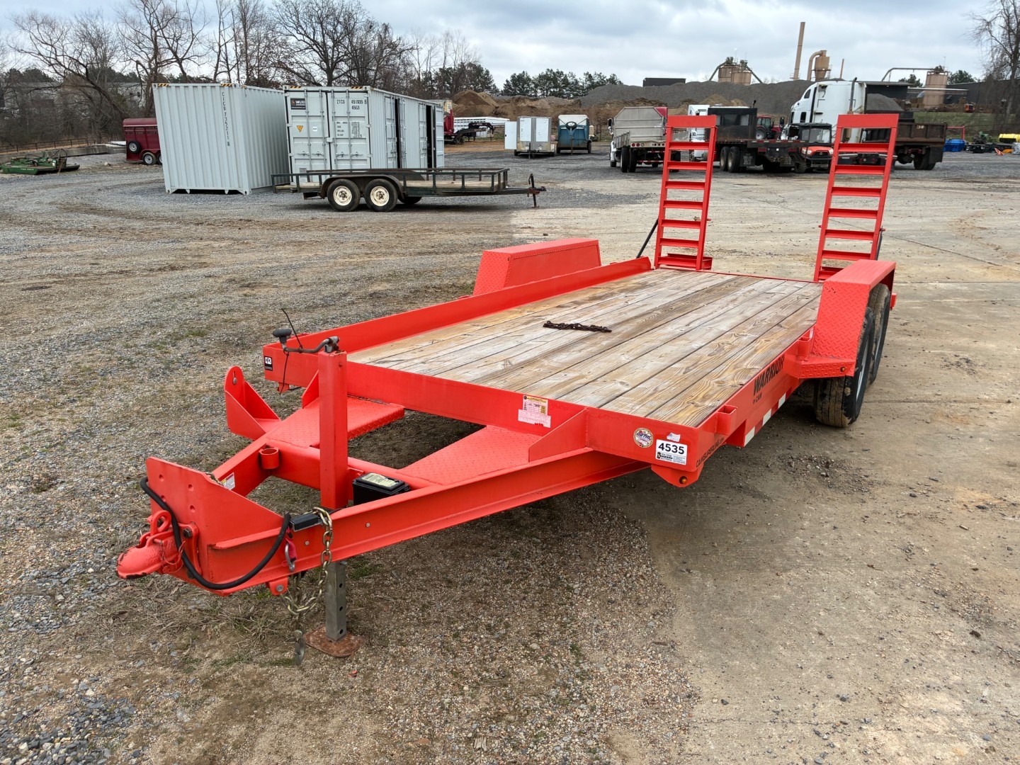 2021 CAM P4EC16  16ft 8000lb Trailer w/ Ramps (A64047)