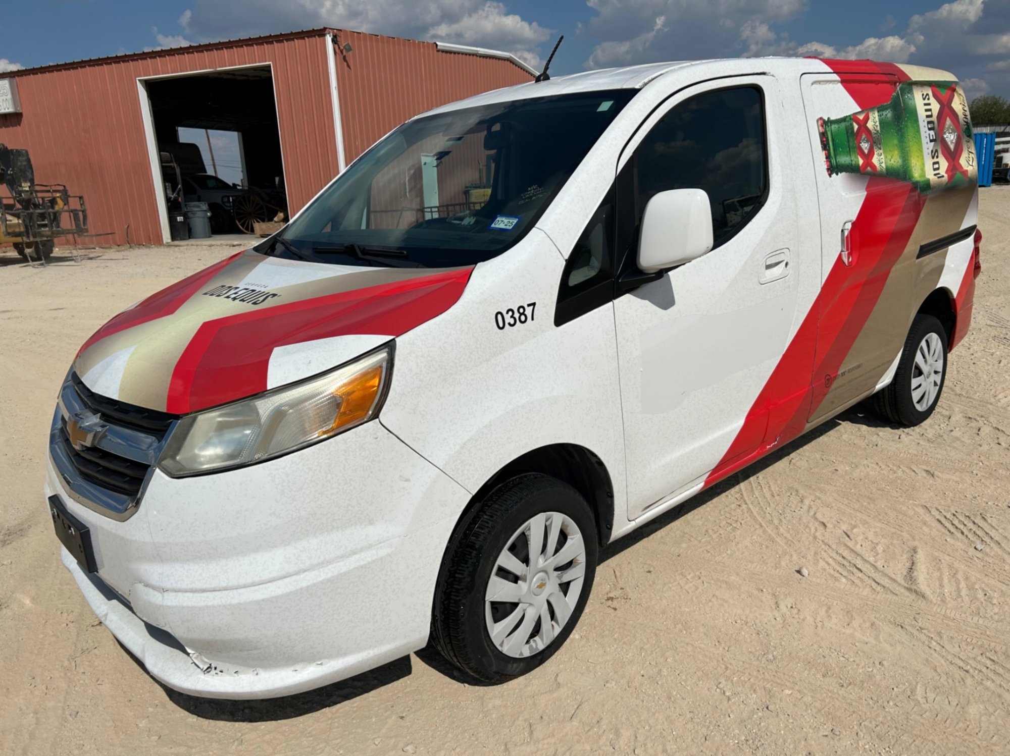 2015 CHEVROLET CITY EXPRESS VAN (INOPERABLE) (A55745)
