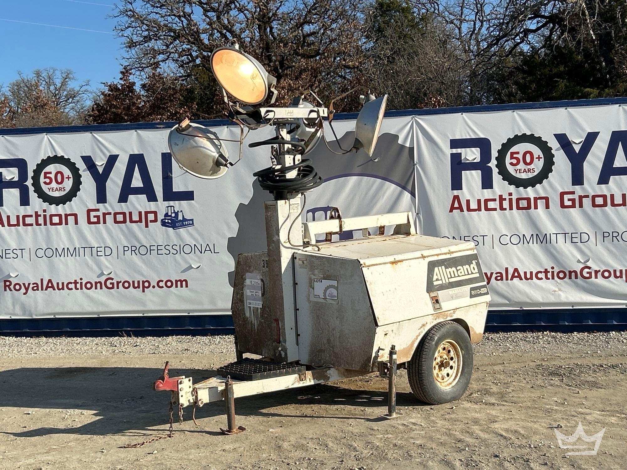 Allmand Maxi-Lite Sho-HD S/A Towable Light Tower (A60352)