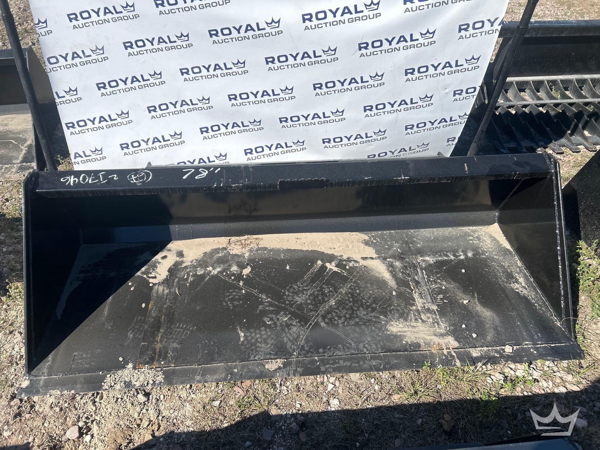 2025 Swict 78in. Bucket Skid Steer Attachment (A61567)