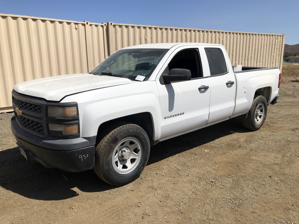 2014 Chevrolet 1500 Silverado Crew Cab Pickup, (A33078)