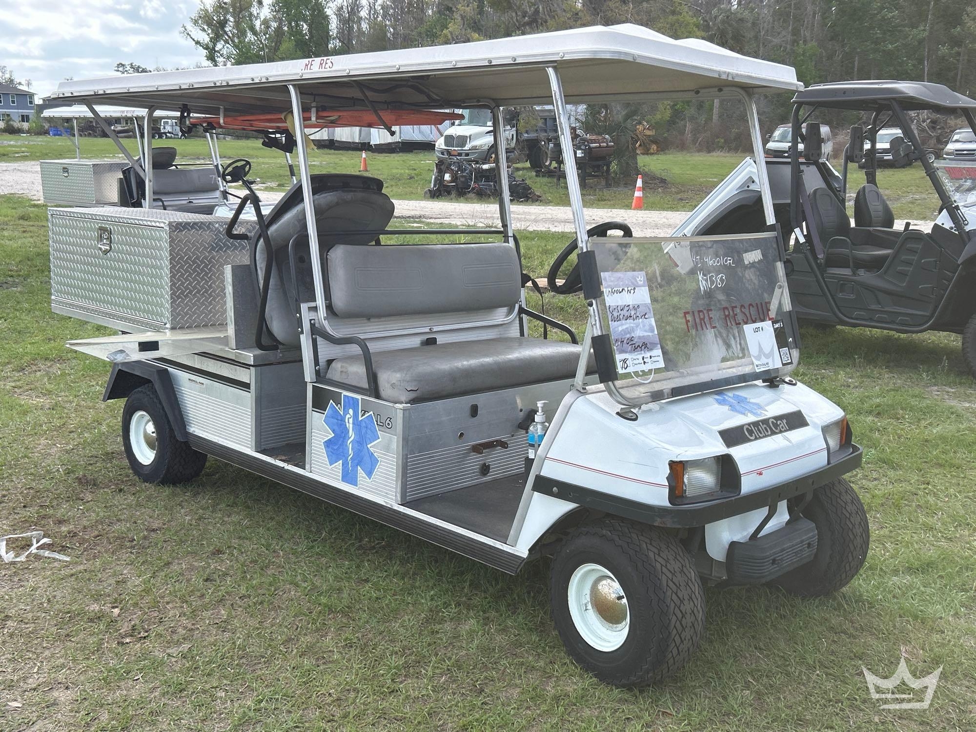Club Car Carryall 6 Medical Utility Cart (A64553)