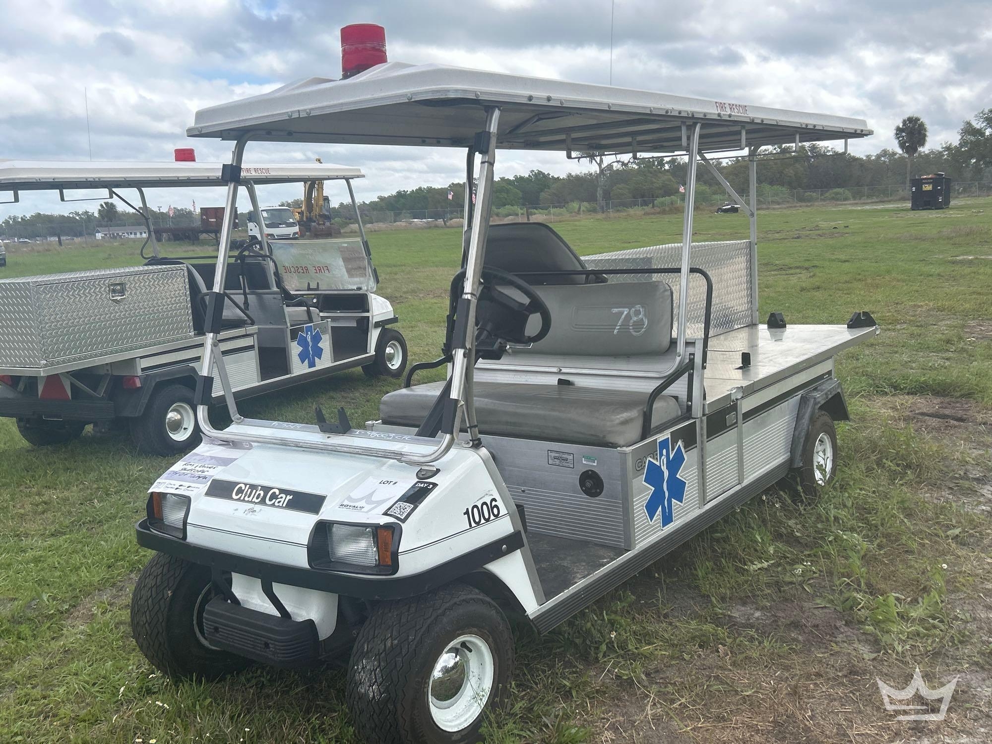 Club Car Carryall 6 Medical Utility Cart (A64553)