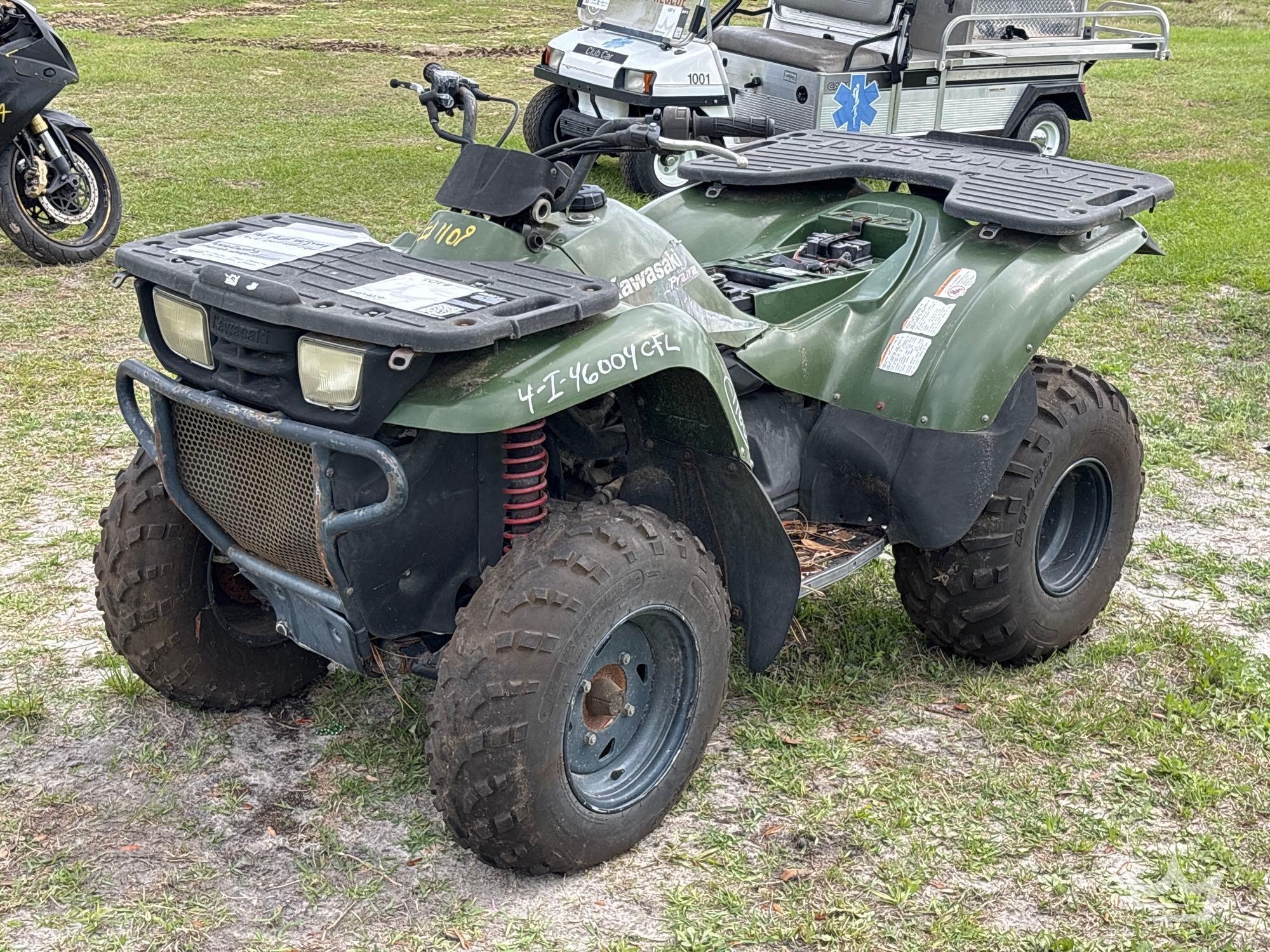 2015 Kawasaki Prairie 400 ATV (A64557)