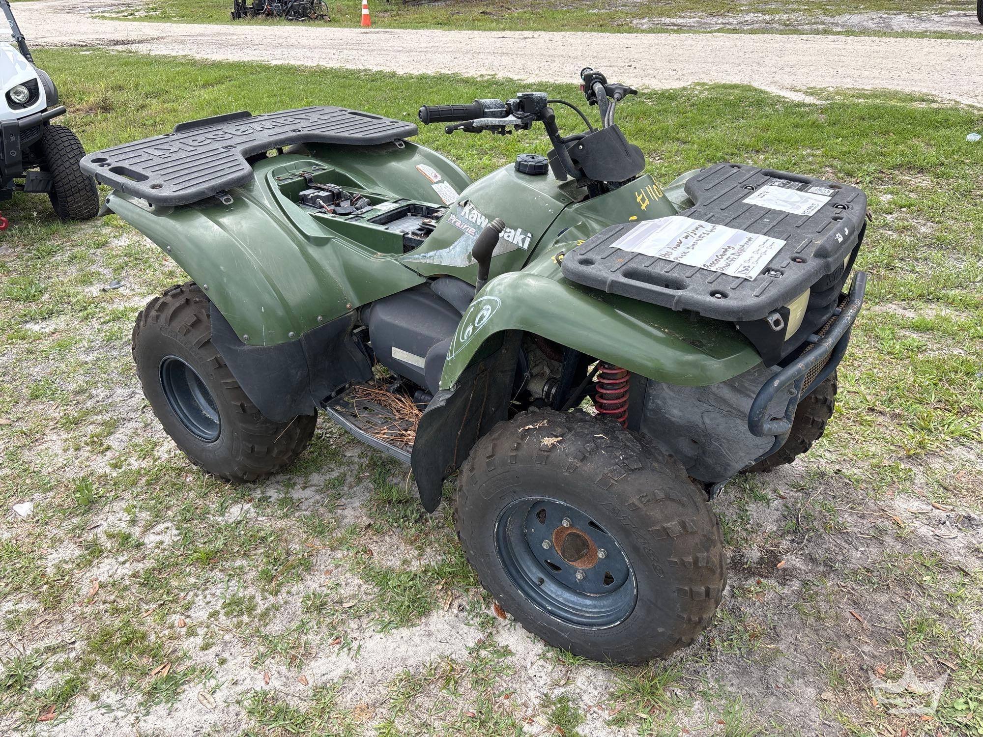 2015 Kawasaki Prairie 400 ATV (A64557)
