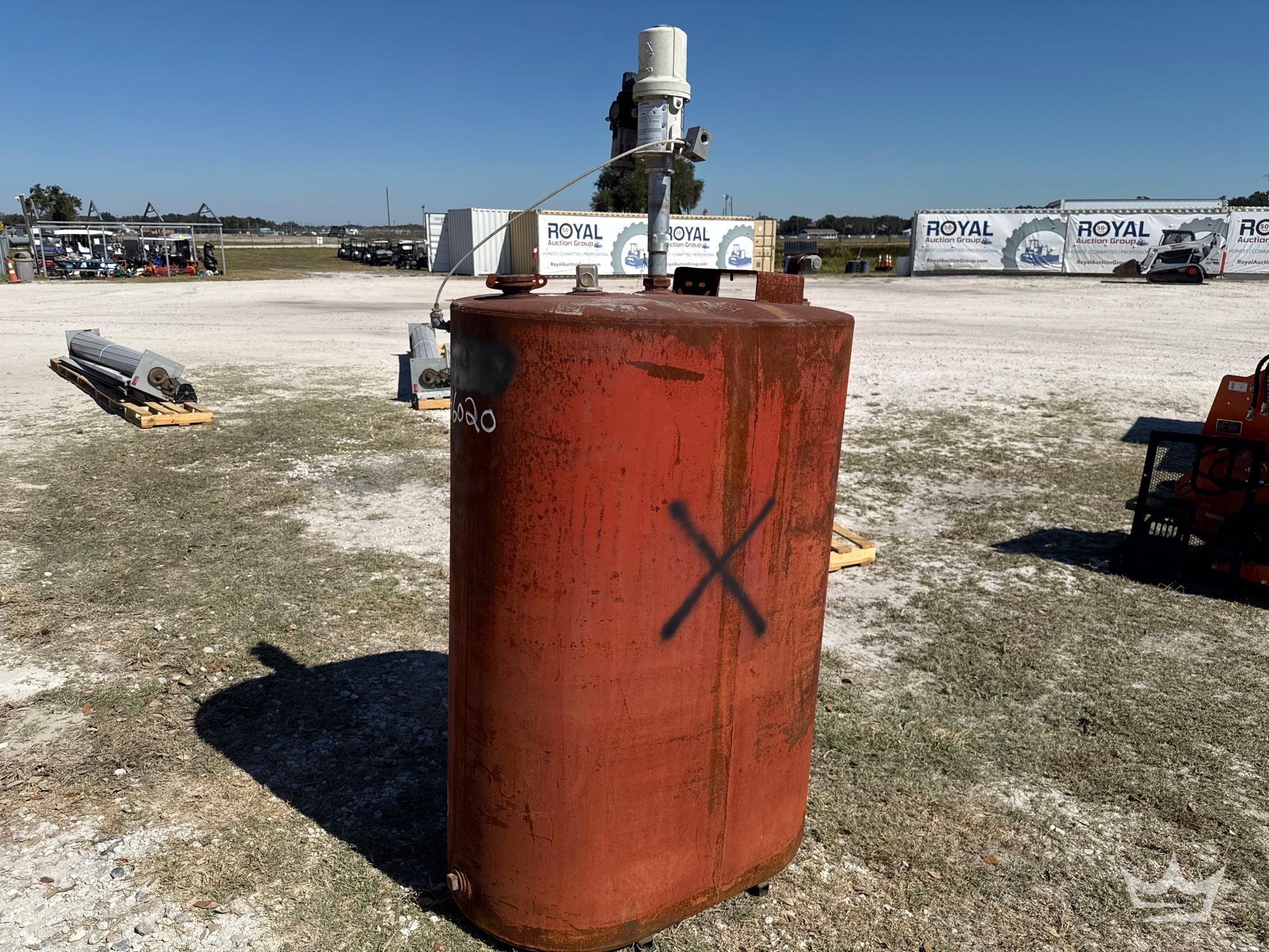 500 Gallon Fuel Tank with Pump (A55853)