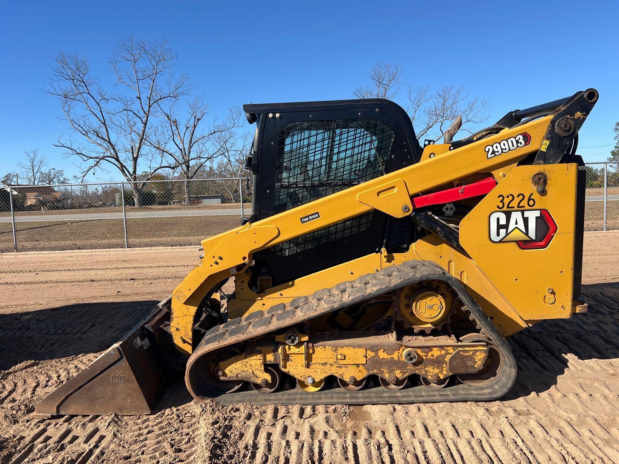 2021 CATERPILLAR 299D3 SKID STEER (A60429)