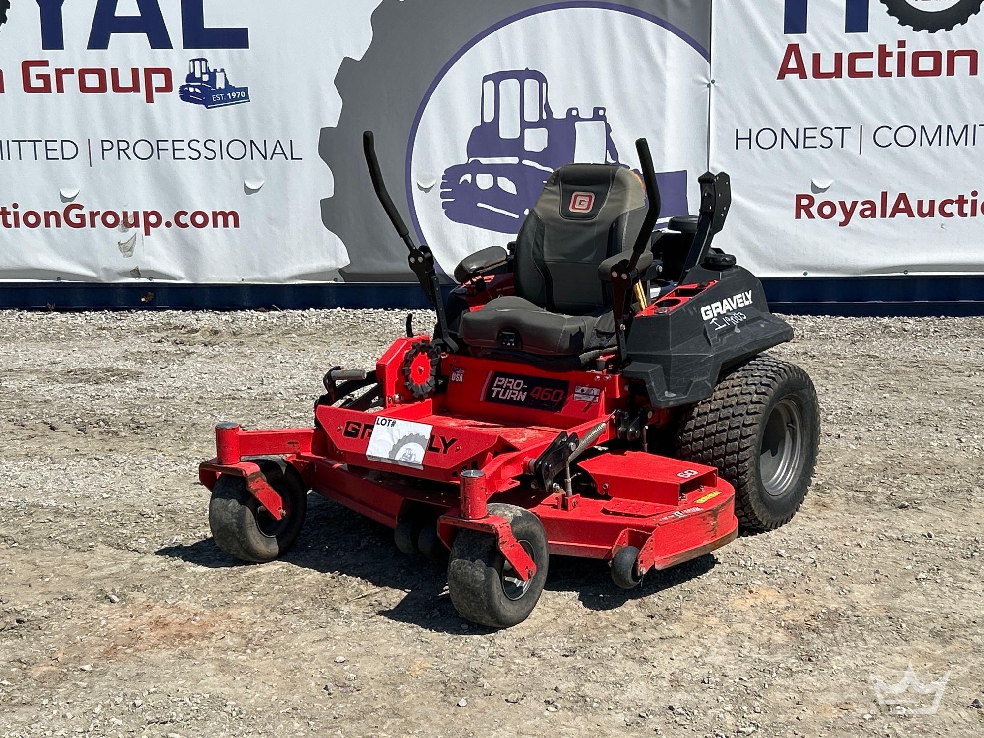 2017 Gravely Pro-Turn 460 60in Zero Turn Commercial Mower (A55973)