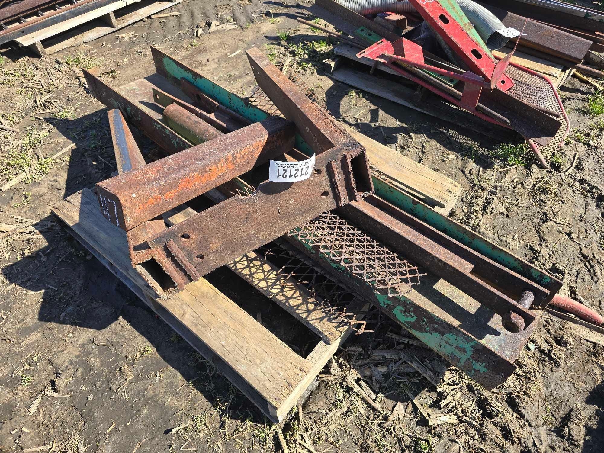 PALLET OF MISC METAL (A63291)