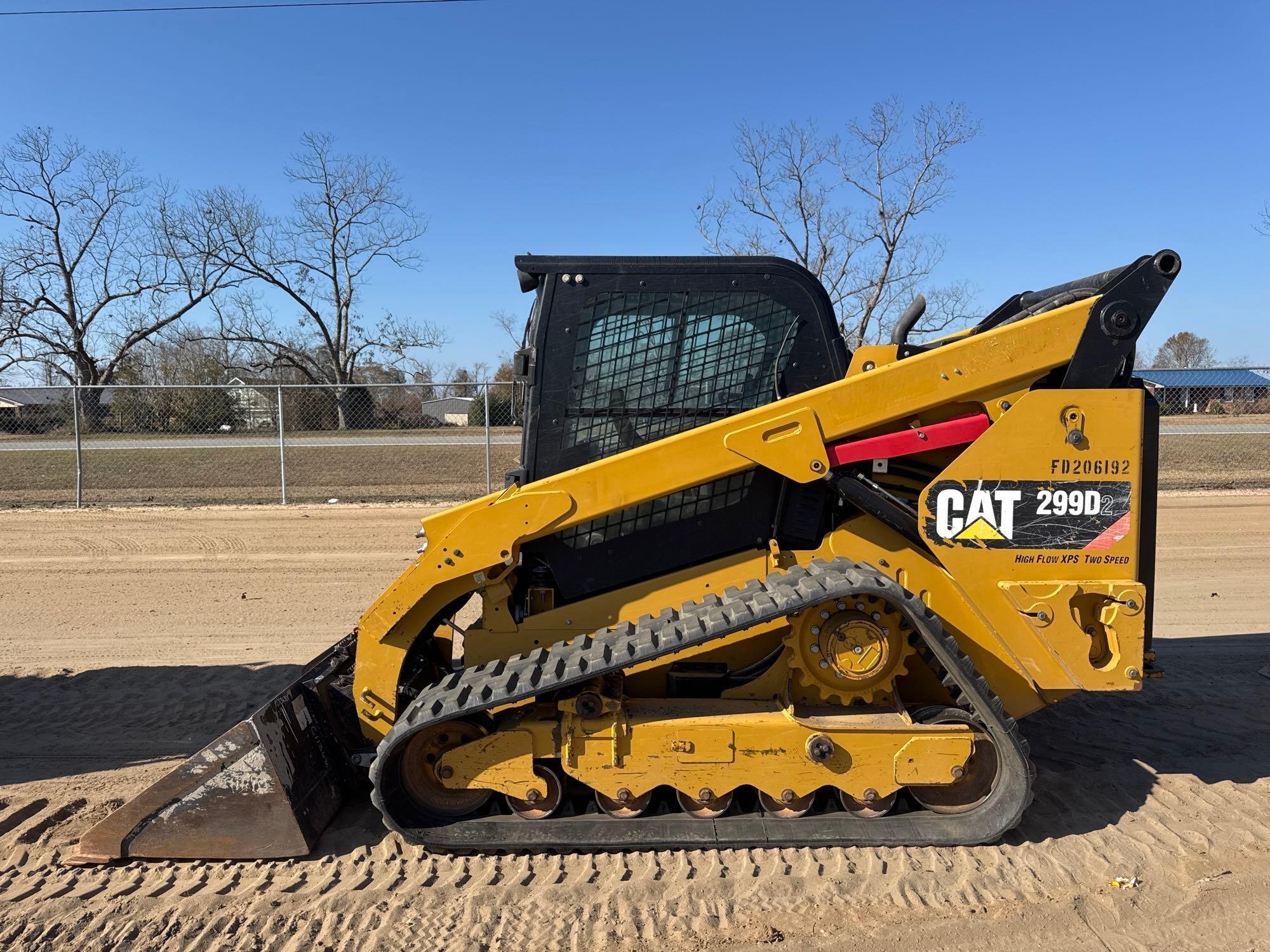 2019 CATERPILLAR 299D2 SKID STEER (A60429)