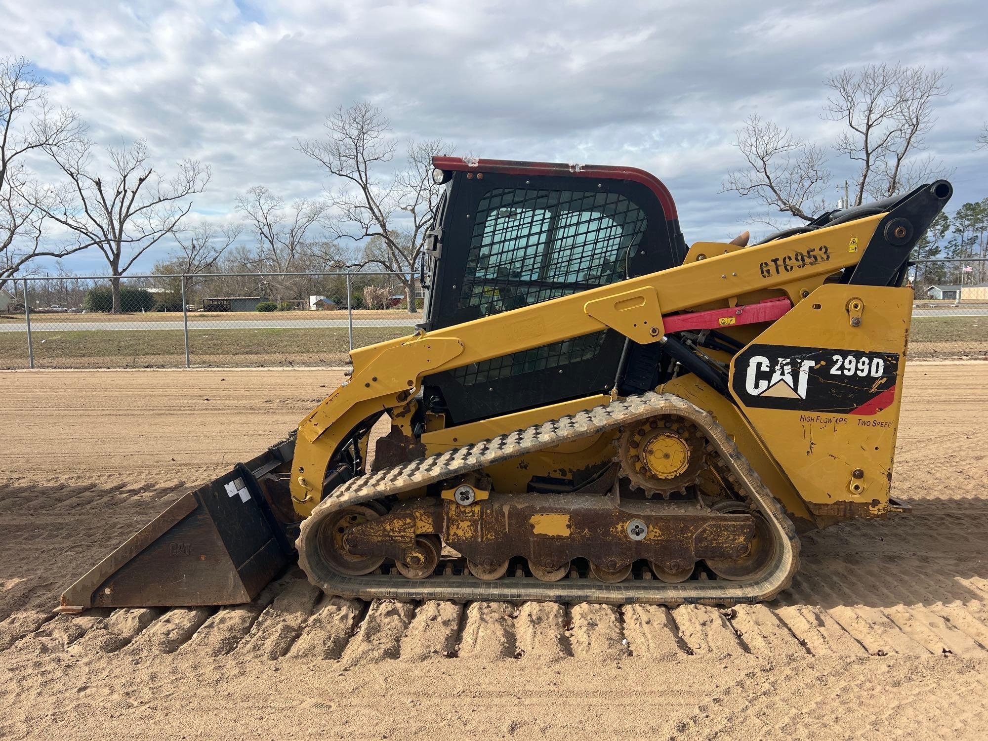 2014 CATERPILLAR 299D SKID STEER (A60429)