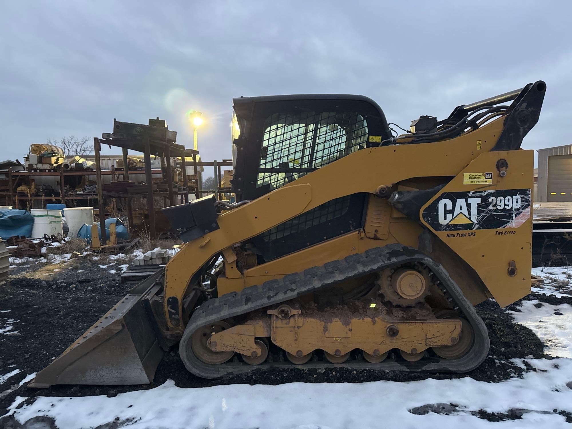 2013 CATERPILLAR 299D SKID STEER (A60429)