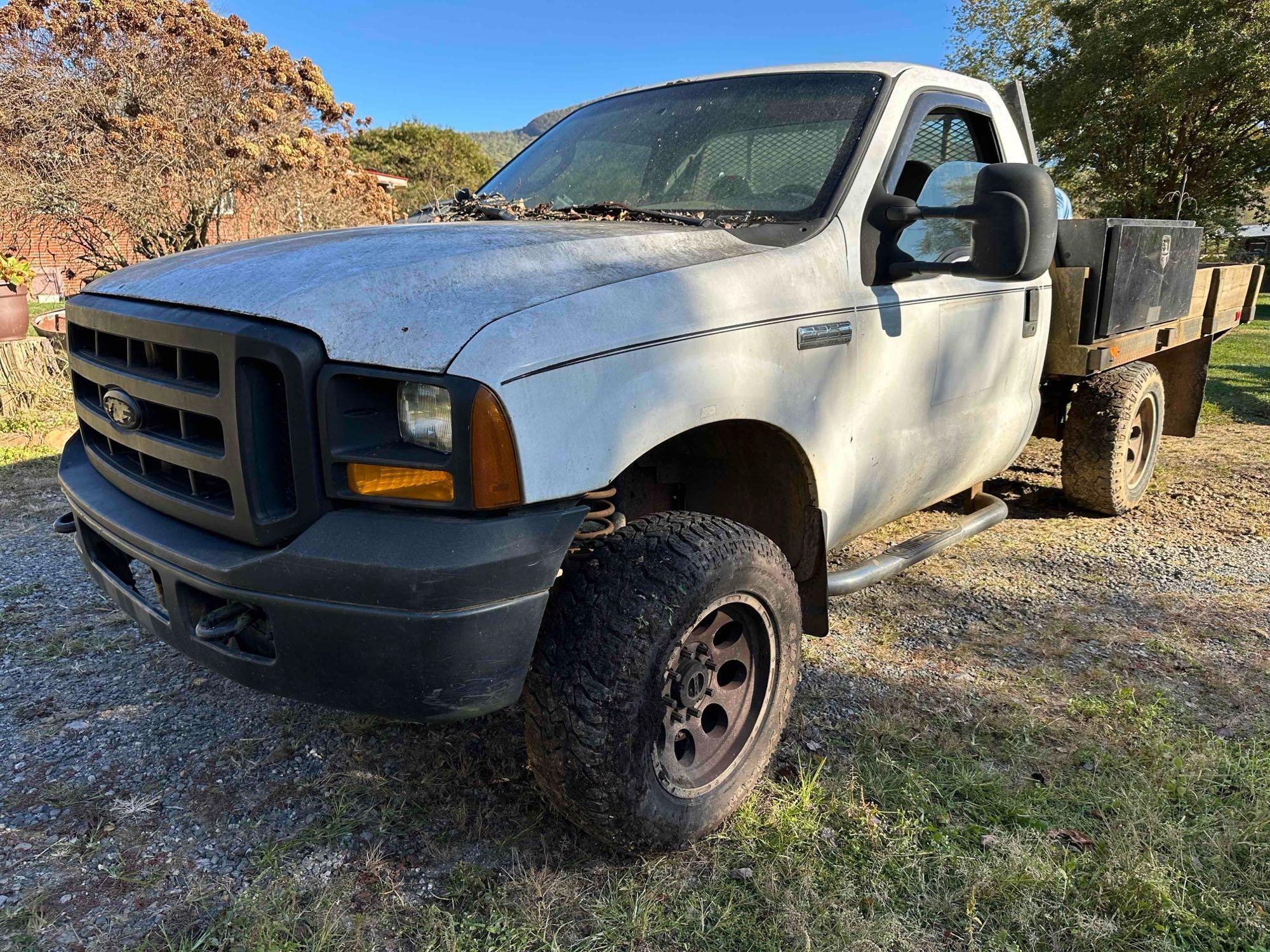 INOP/NON-RUNNING 2006 Ford F-250 Pickup Truck, VIN # 1FTNF21516EA65770 (A54865)