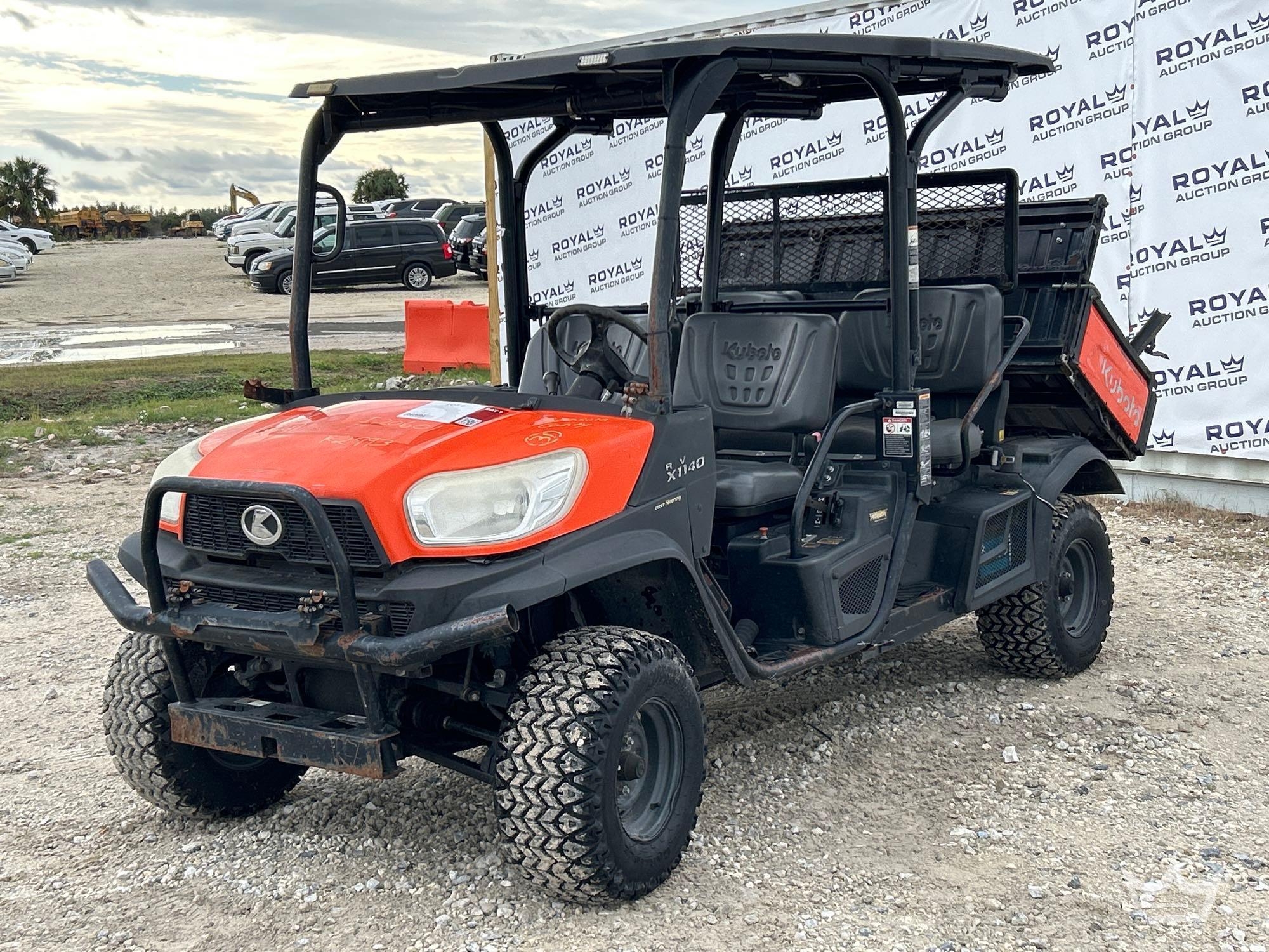 2021 Kubota RTV-X1140 4x4 Diesel Utility Cart (A59228)