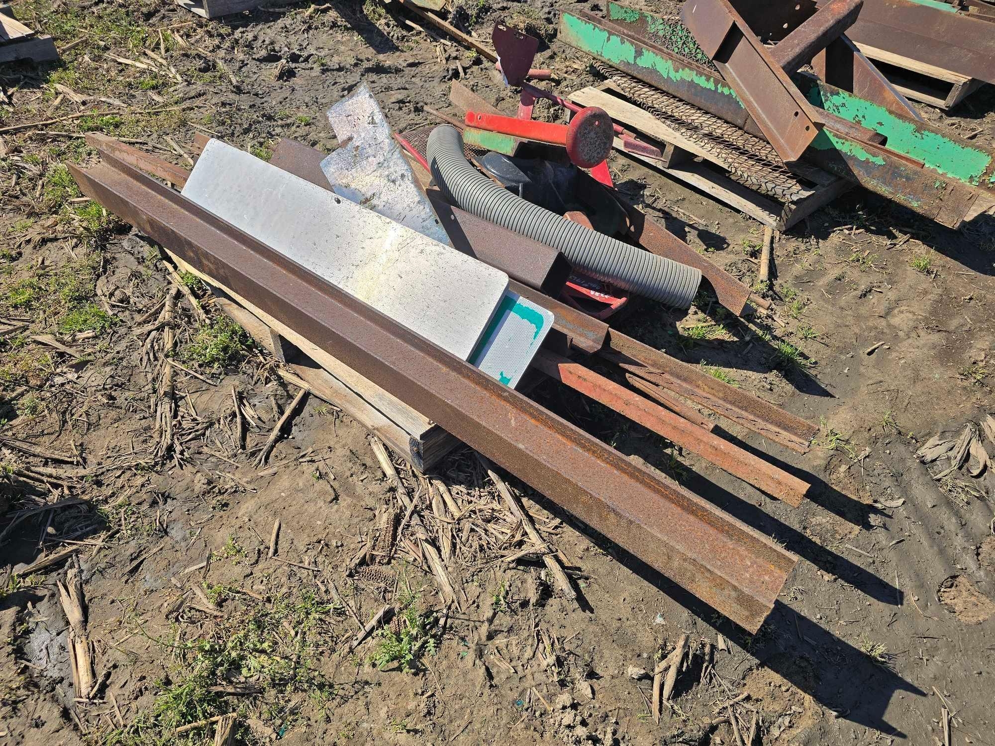 PALLET OF MISC METAL (A63291)