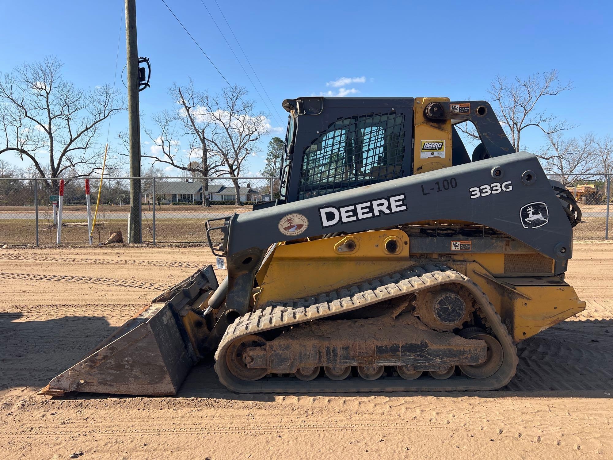 2018 JOHN DEERE 333G SKID STEER (A60429)