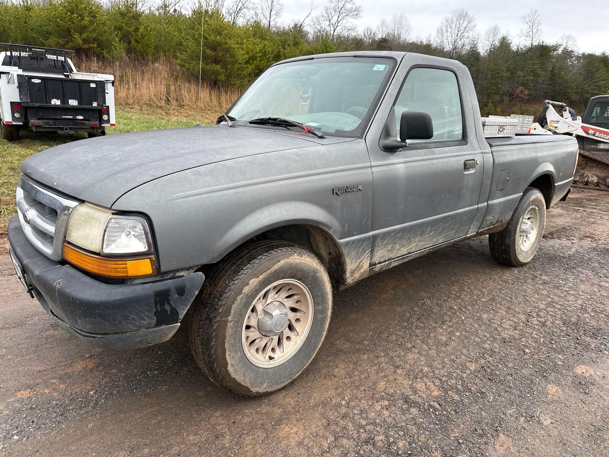 1999 Ford Ranger Pickup Truck, VIN # 1FTYR10C8XUB44102 (A57453)