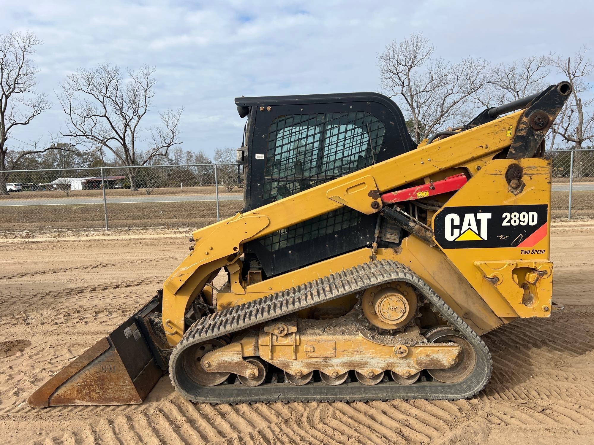 2017 CATERPILLAR 289D SKID STEER (A60429)