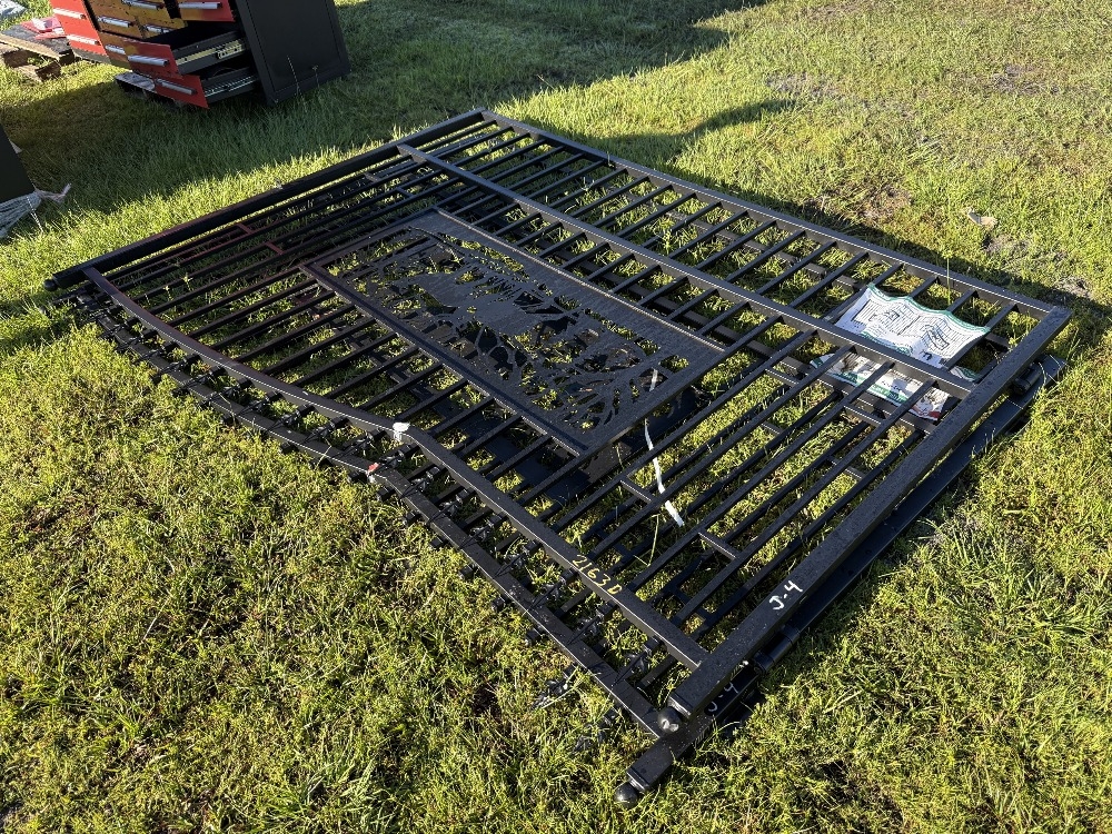 KJ 20' Metal Farm Driveway Gate (A53316)