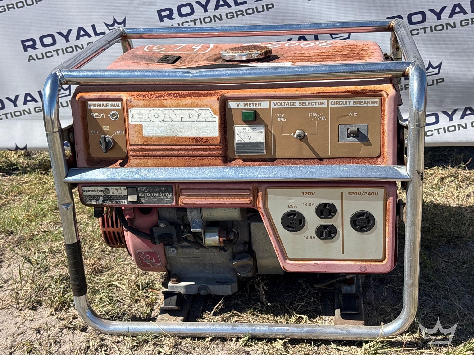 Honda EM3500SX Portable Gasoline Generator (A59228)