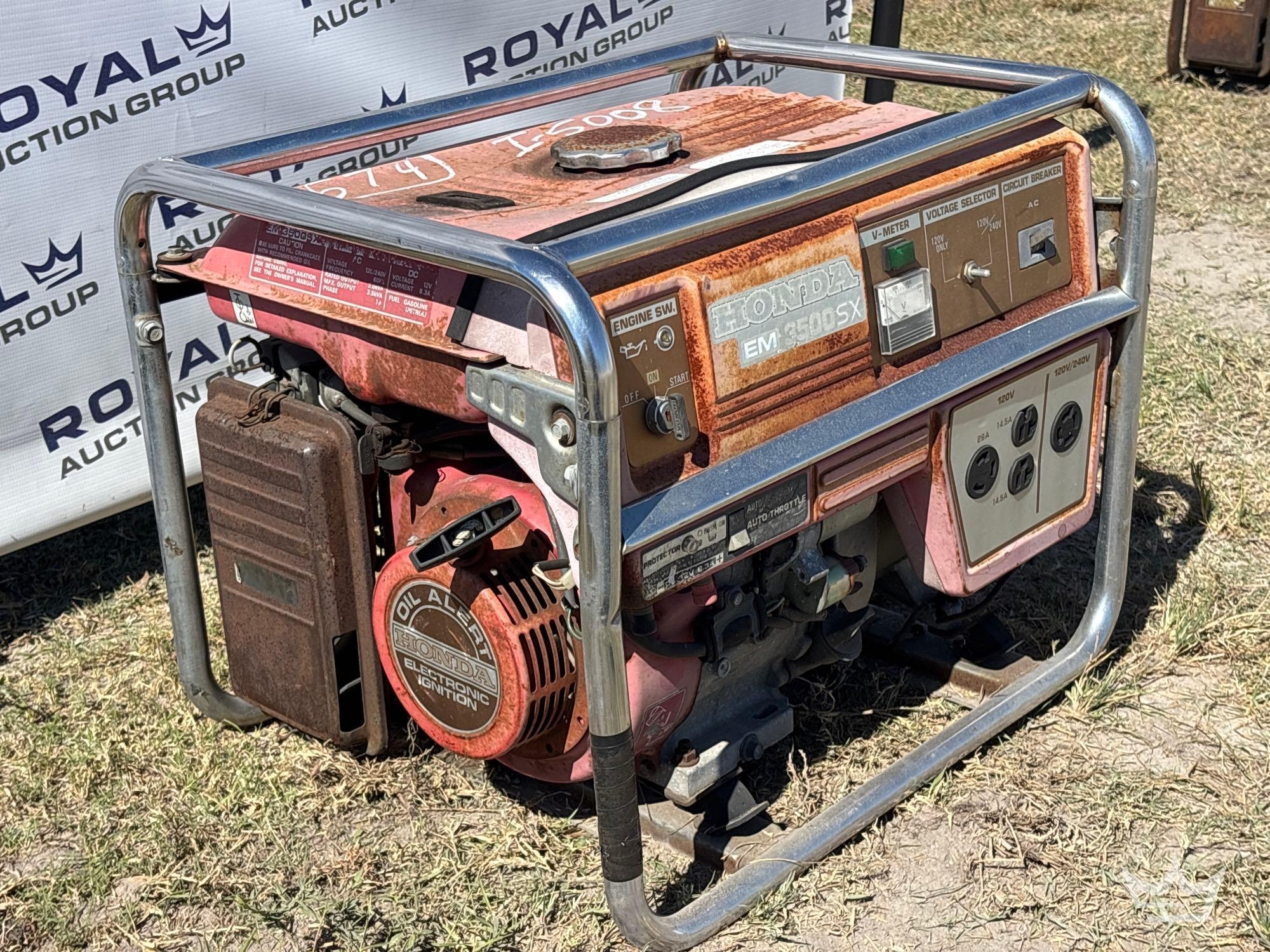 Honda EM3500SX Portable Gasoline Generator (A59228)