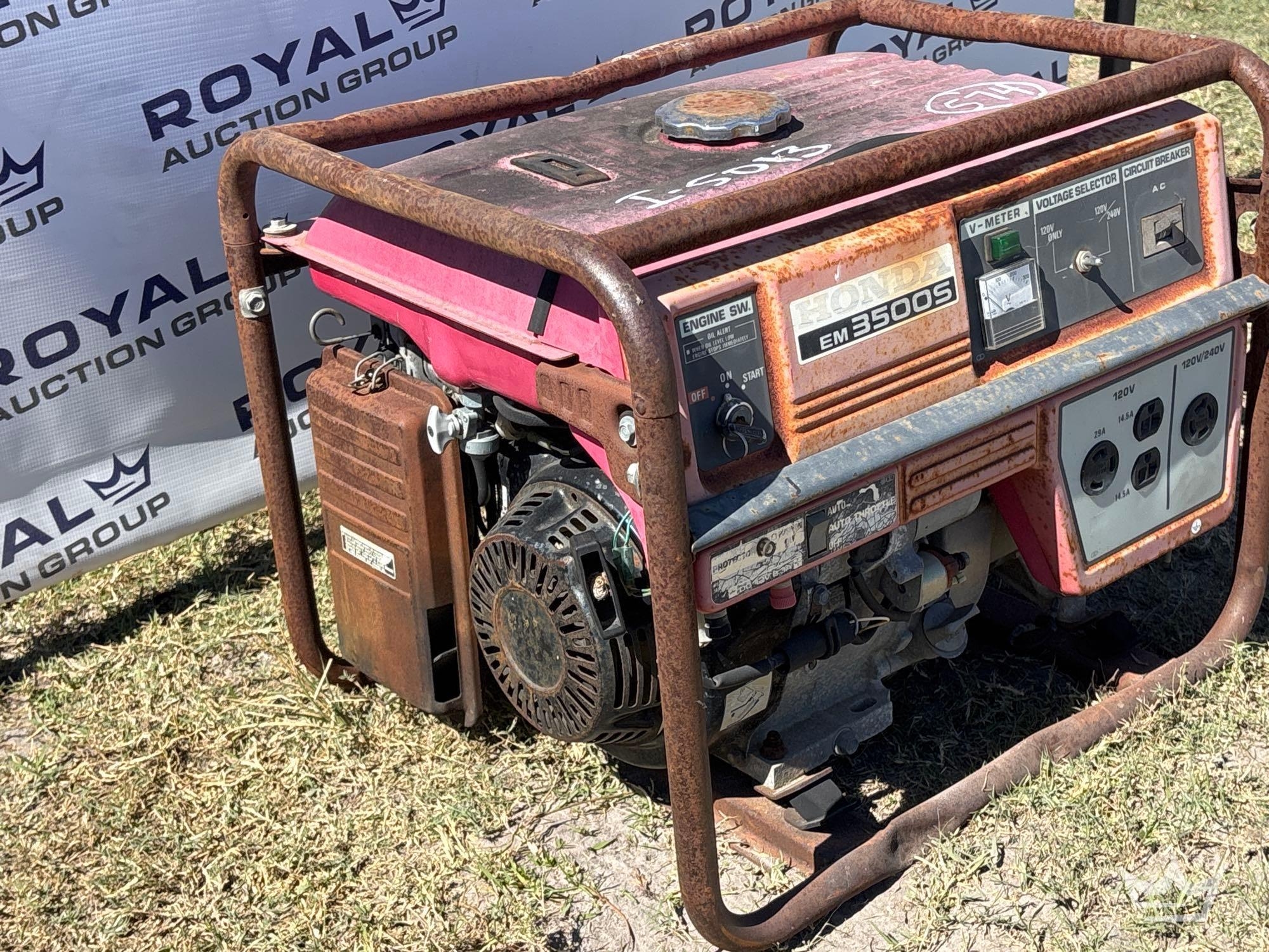 Honda EM3500S Portable Gasoline Generator (A59228)