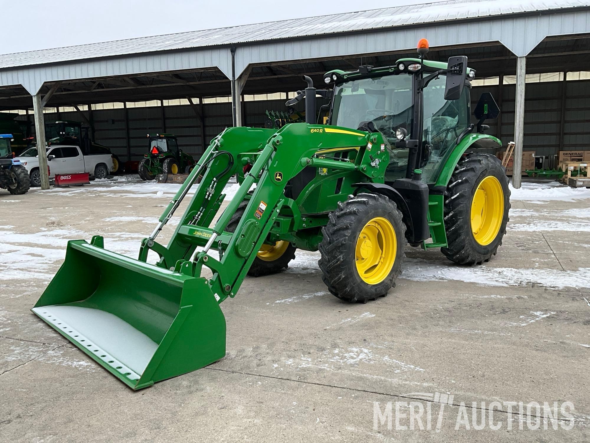 2024 John Deere 6R 130 Tractor Loader (A63109)