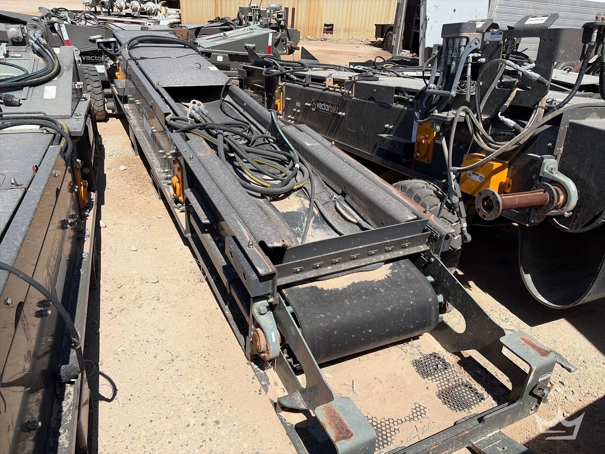 2018 Tycrop Vector Belt 22ft. VB-16H Portable Sand Belt Conveyor (A64194)