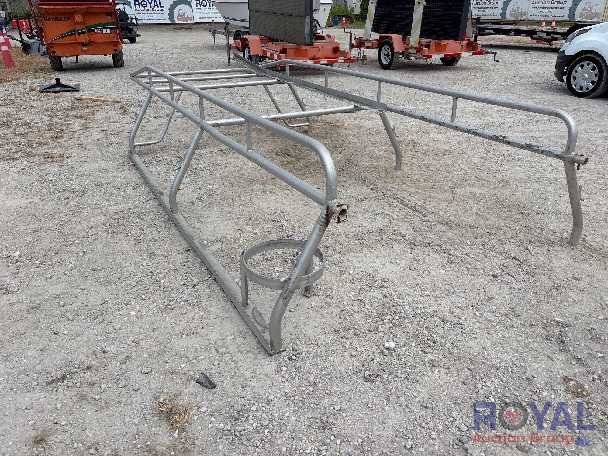Heavy Duty Aluminum Service Truck Bed Rack (A55788)