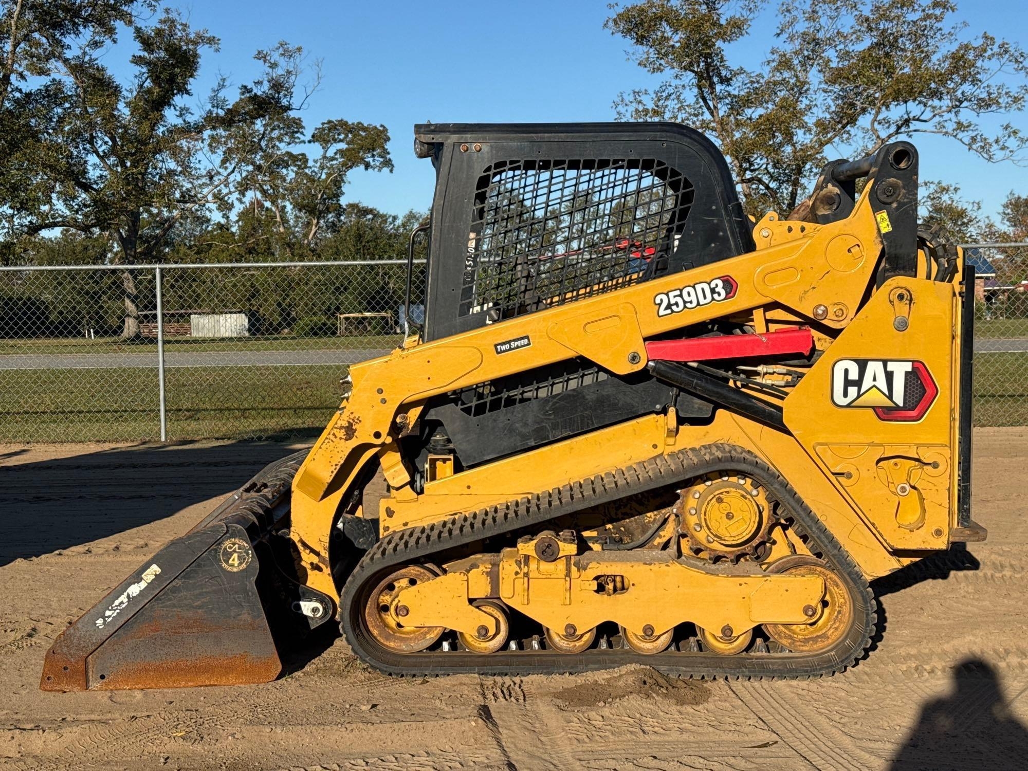 2021 CATERPILLAR 259D3 SKID STEER (A60429)