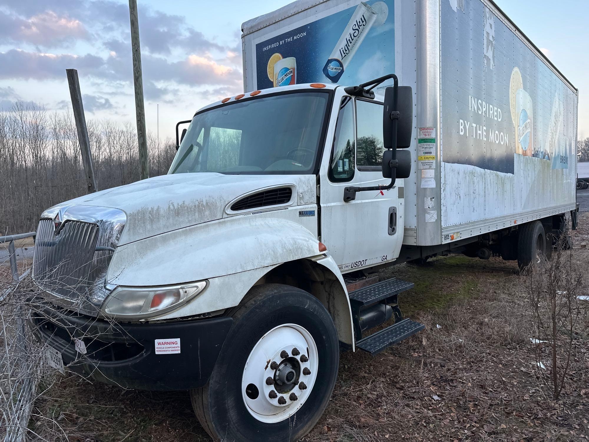 INOP/NON-RUNNING 2013 International DuraStar 4300 Box Truck, VIN # 3HAMMAAL8DL188002 (A61165)
