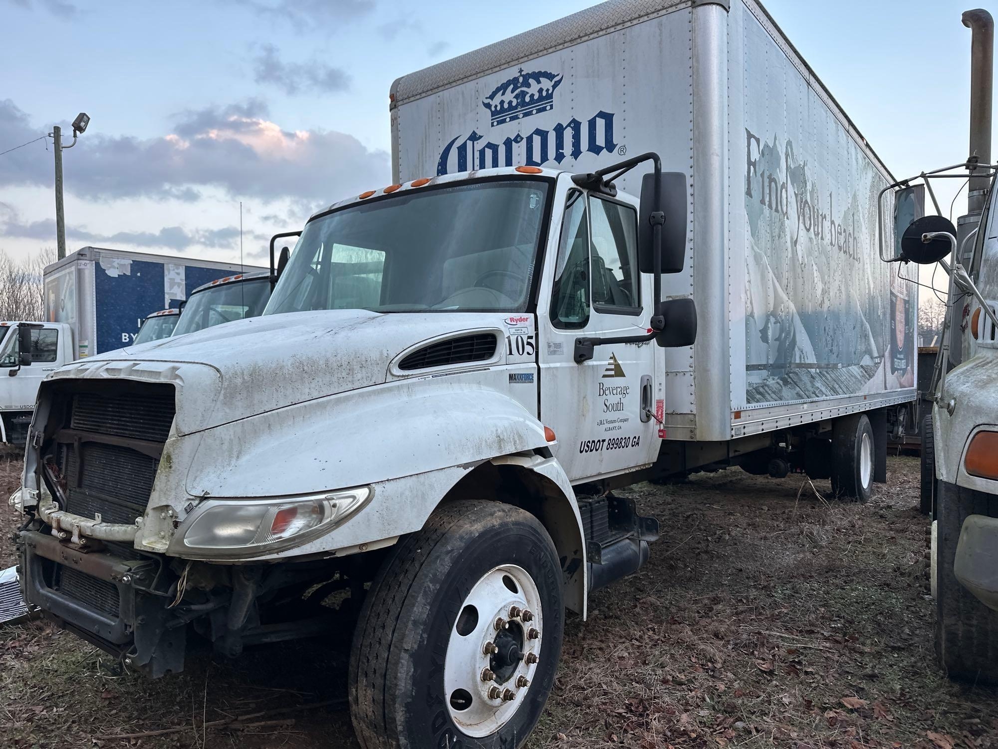 INOP/NON-RUNNING 2013 International DuraStar 4300 Box Truck, VIN # 3HAMMAAL8DL188033 (A61165)