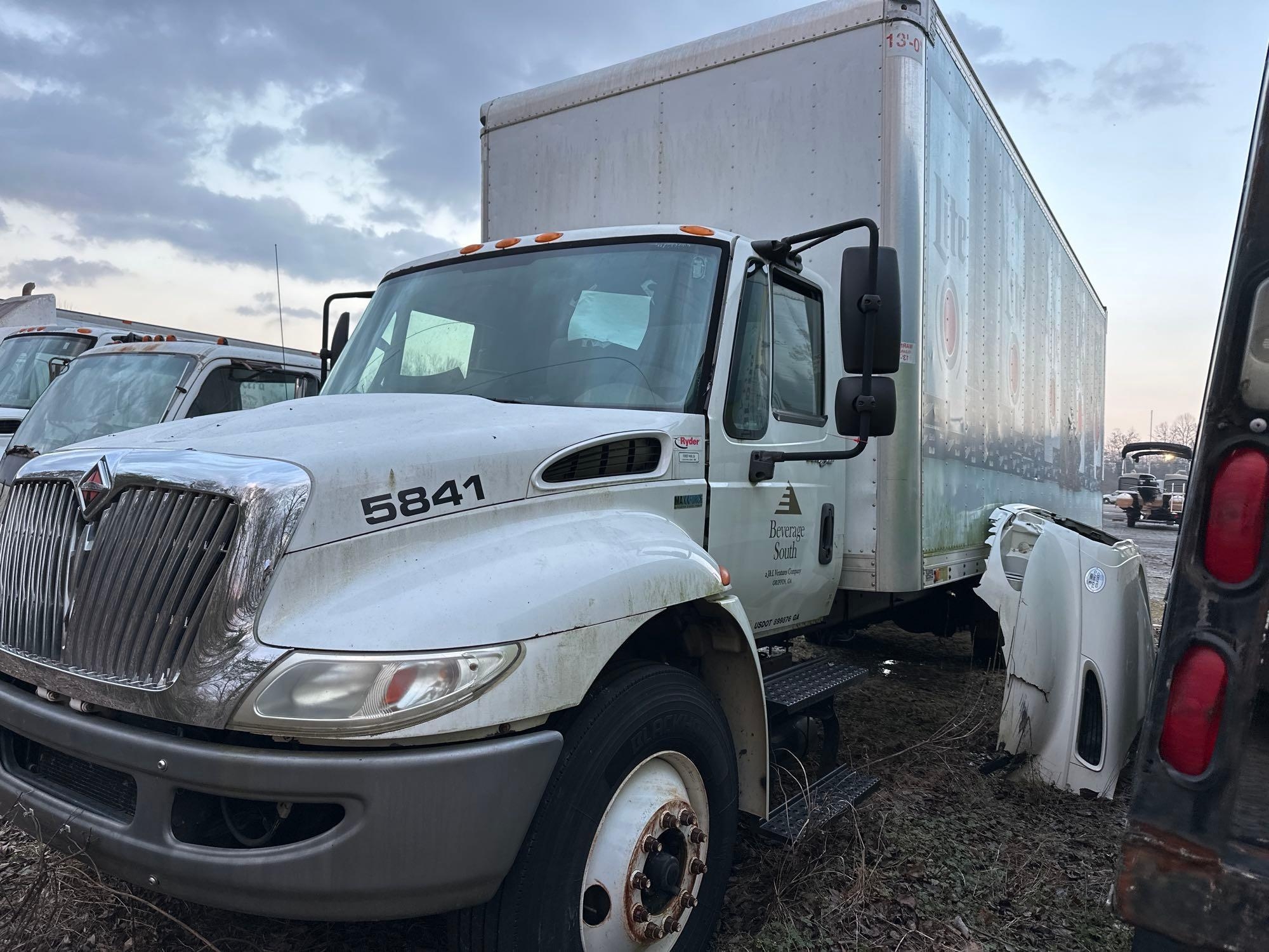 INOP/NON-RUNNING 2013 International DuraStar 4300 Box Truck, VIN # 3HAMMAAL4DL295841 (A61165)