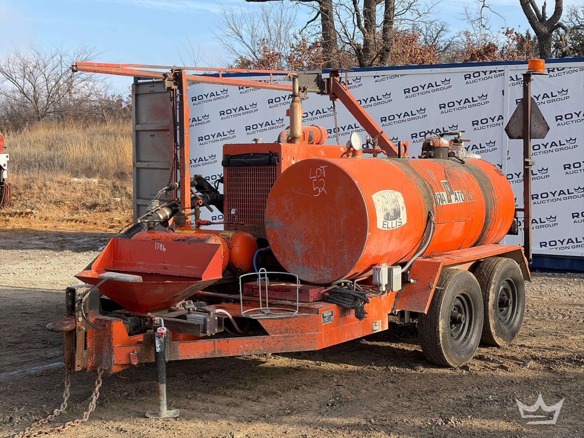 1997 Duraco Dura Patcher 81DJ Towable Asphalt Patcher (A60352)