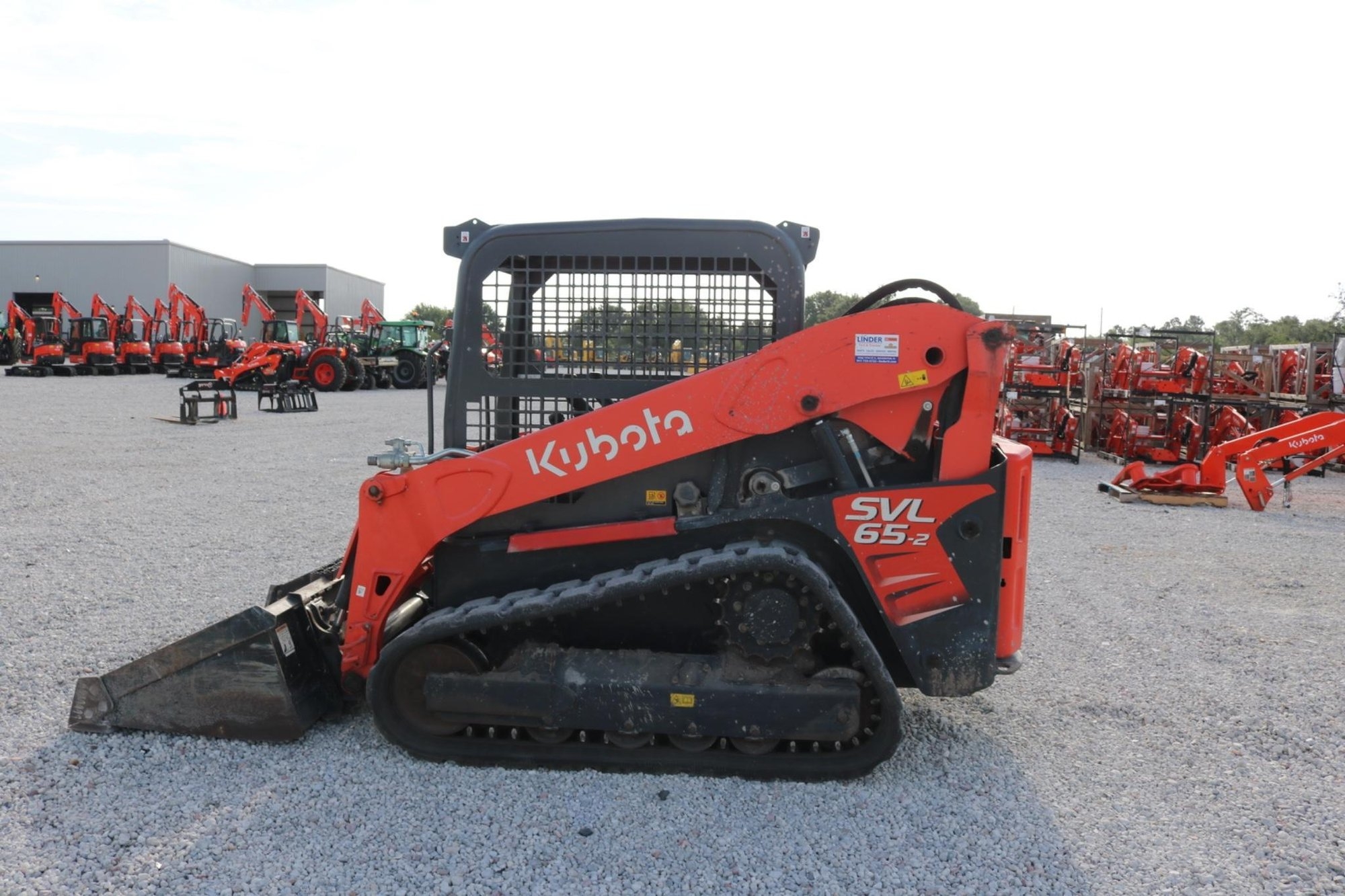 Kubota SVL65-2 Open Station Rubber Block Tread Skid Steer (A55302)