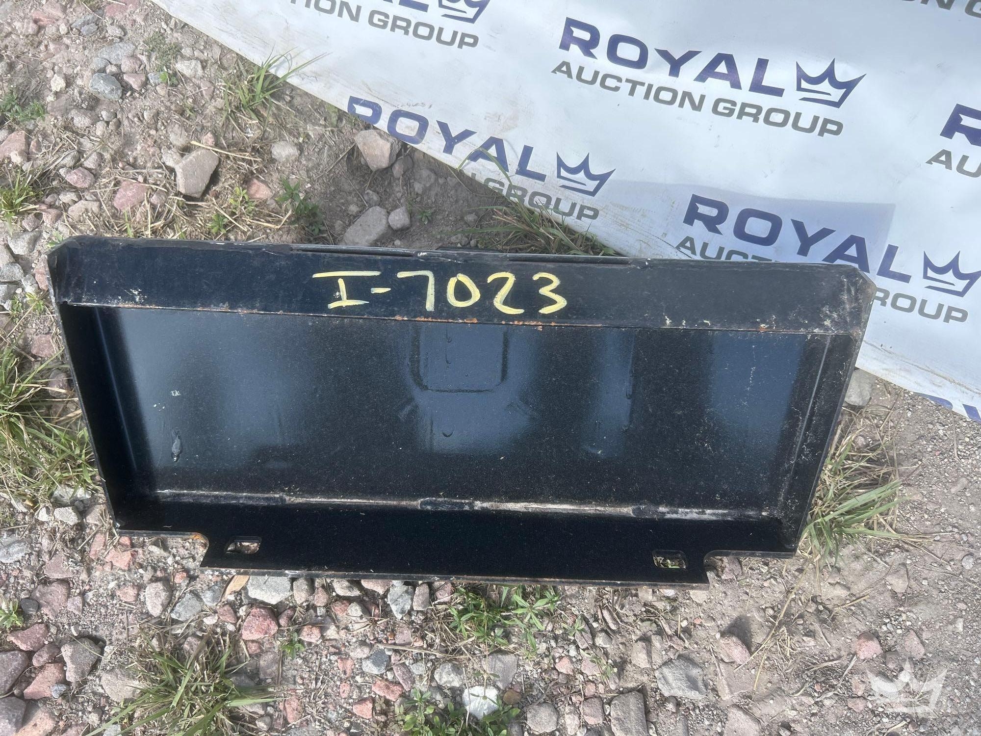 2025 Kivel Quick Hitch Mini Skid Steer Attachment (A61572)