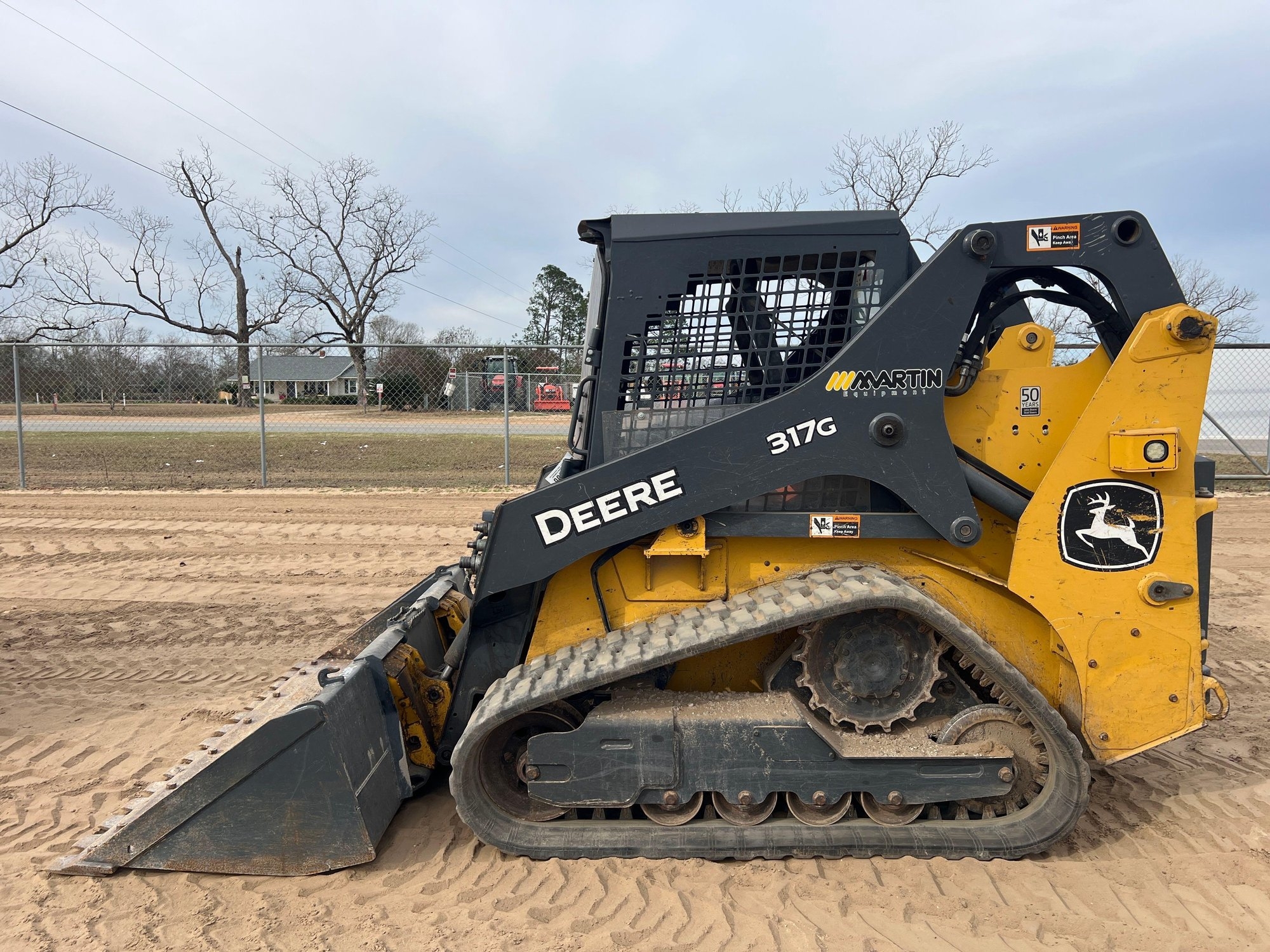 2020 JOHN DEERE 317G SKID STEER (A60429)
