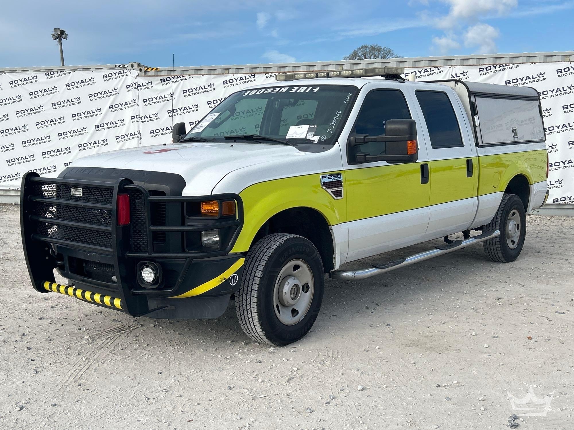 2009 Ford F-250 4x4 Crew Cab Pickup Truck (A61568)