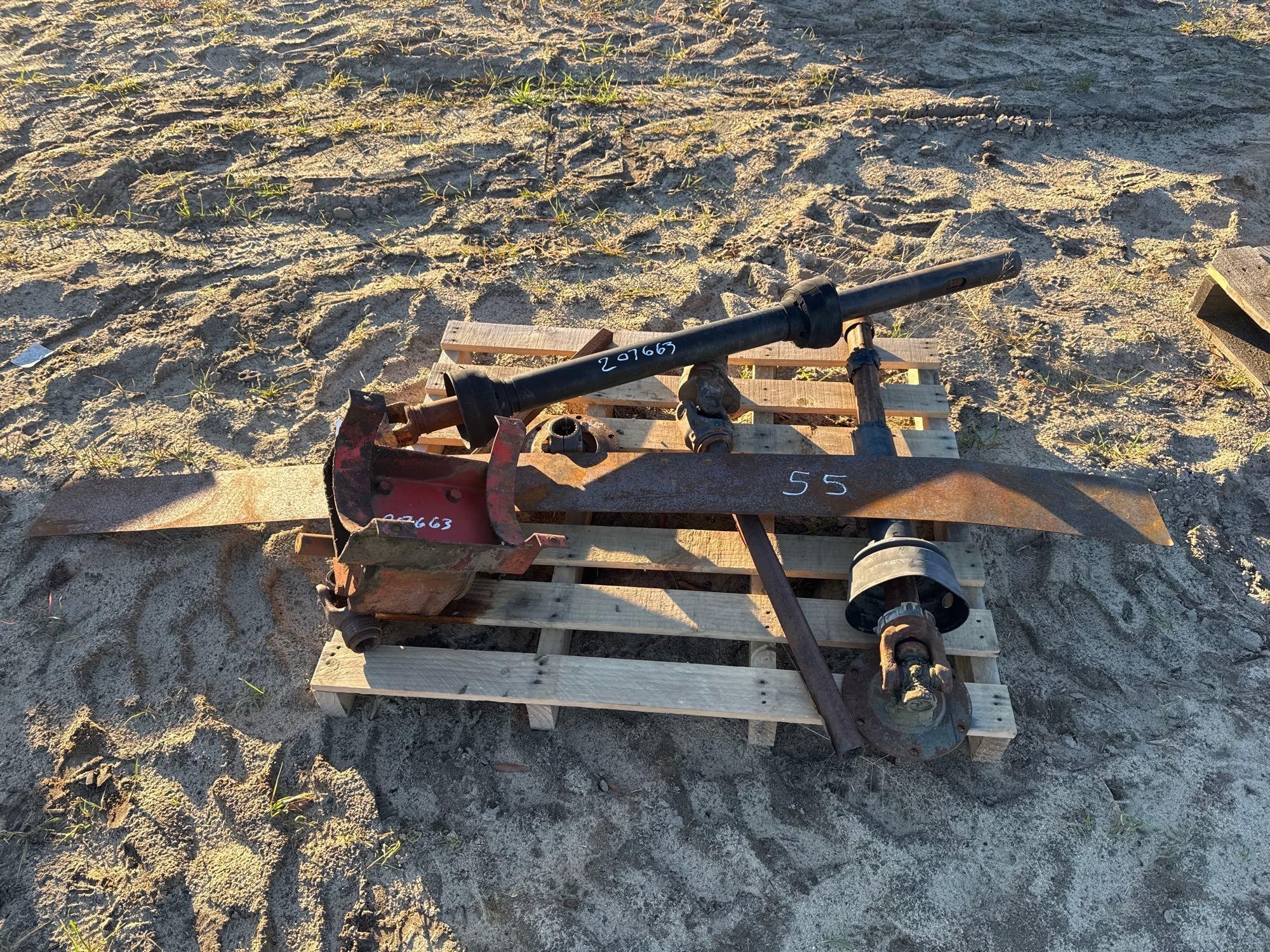 PALLET OF PTO SHAFTS (A63290)