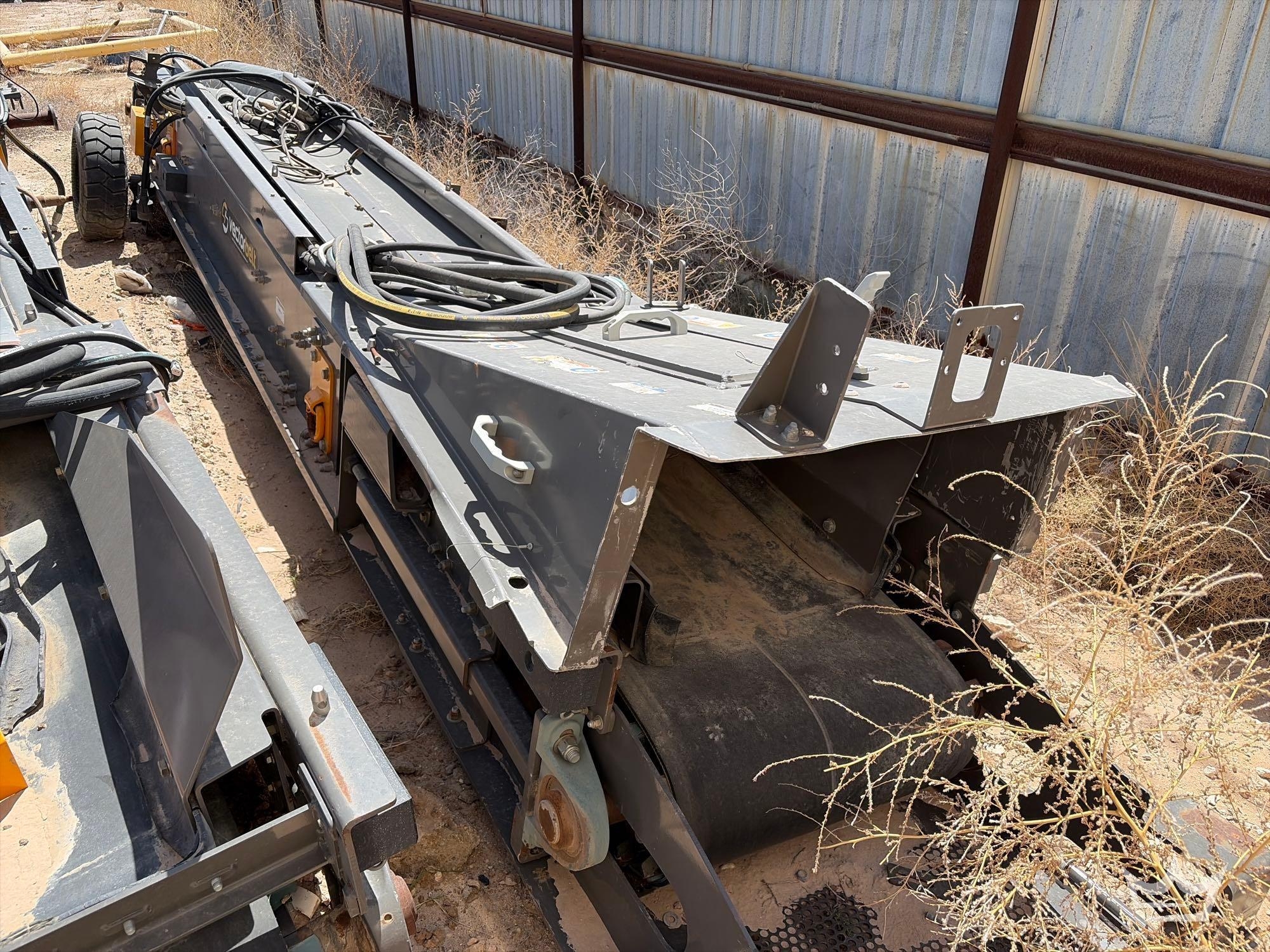 2018 Tycrop Vector Belt 22ft. VB-16H Portable Sand Belt Conveyor (A64194)