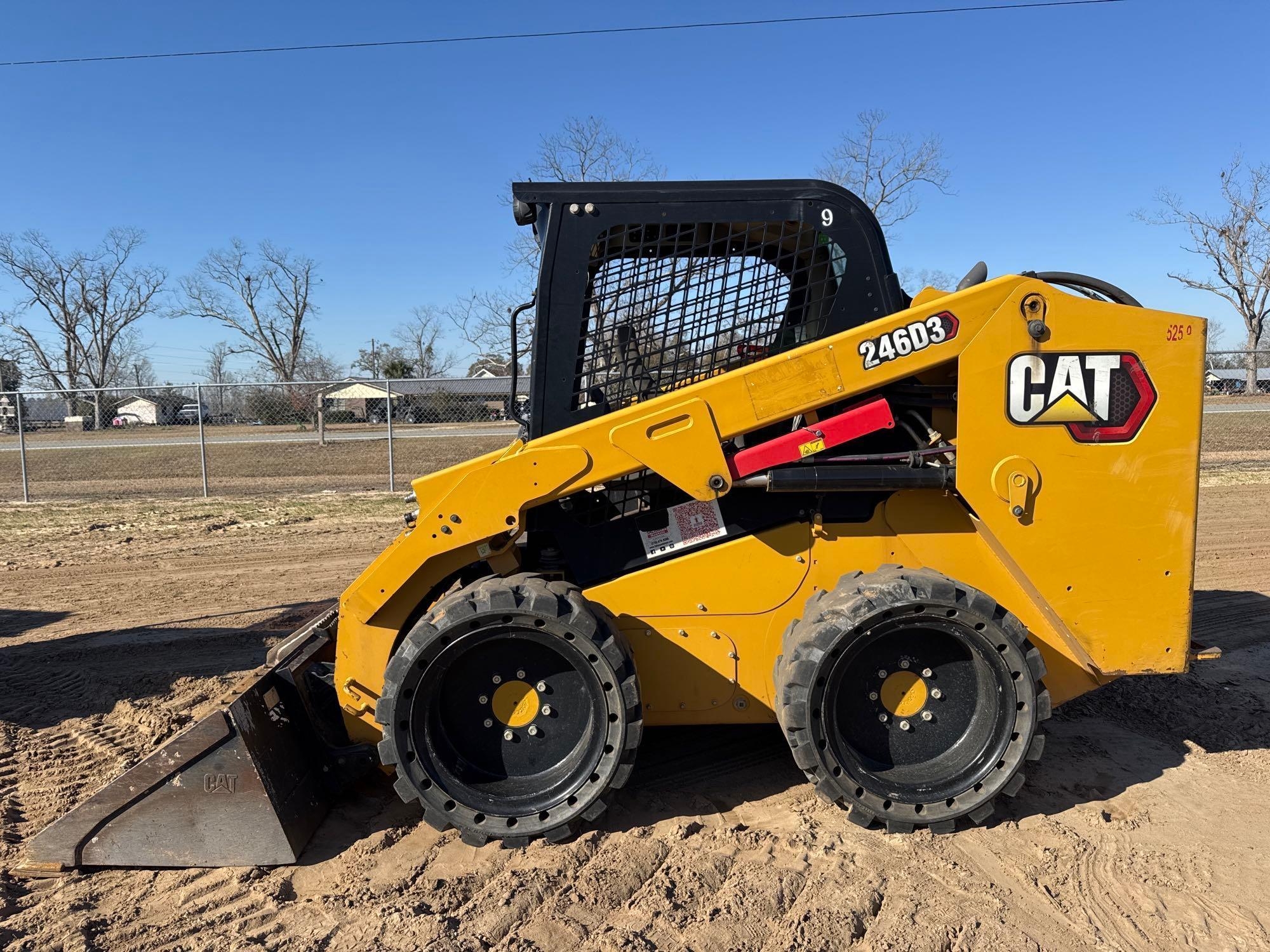2020 CATERPILLAR 246D3 SKID STEER (A60429)