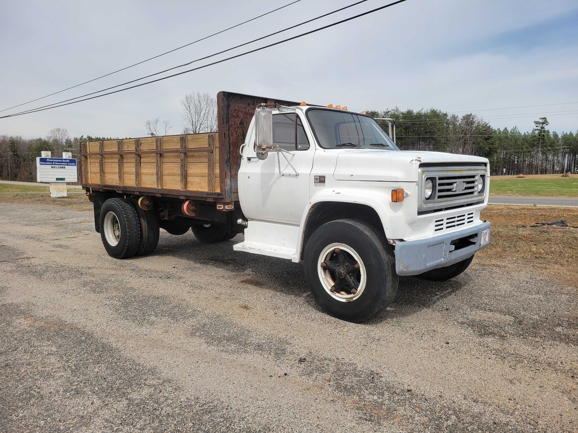 1983 Chevrolet C70 Flat Bed Dump (A62613)