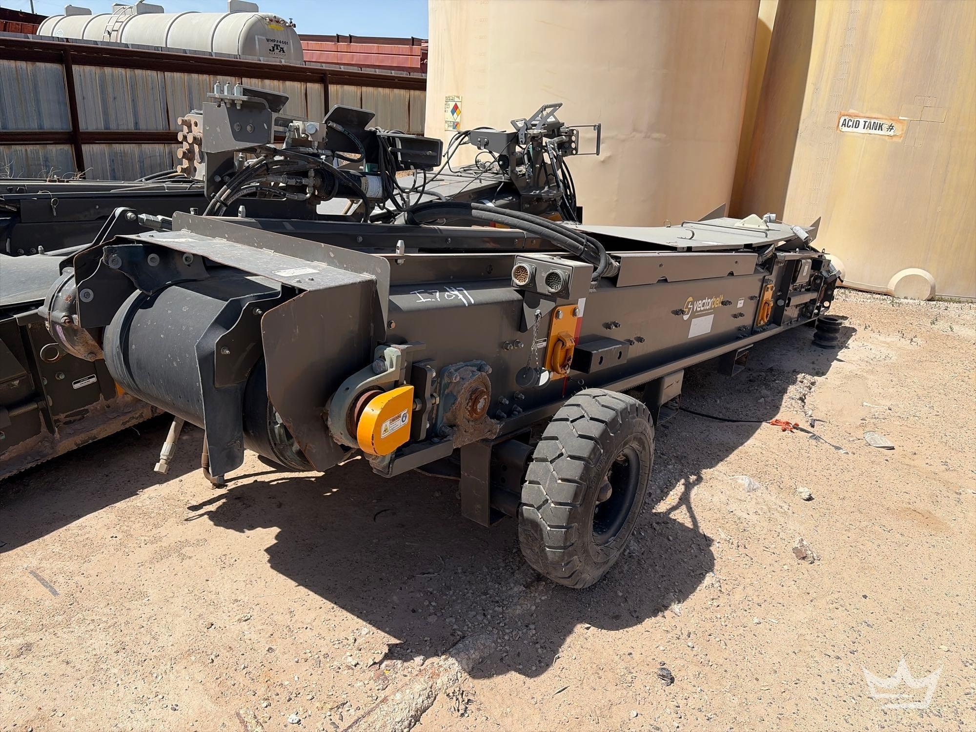 2018 Tycrop Vector Belt 22ft. VB-16H Portable Sand Belt Conveyor (A64194)