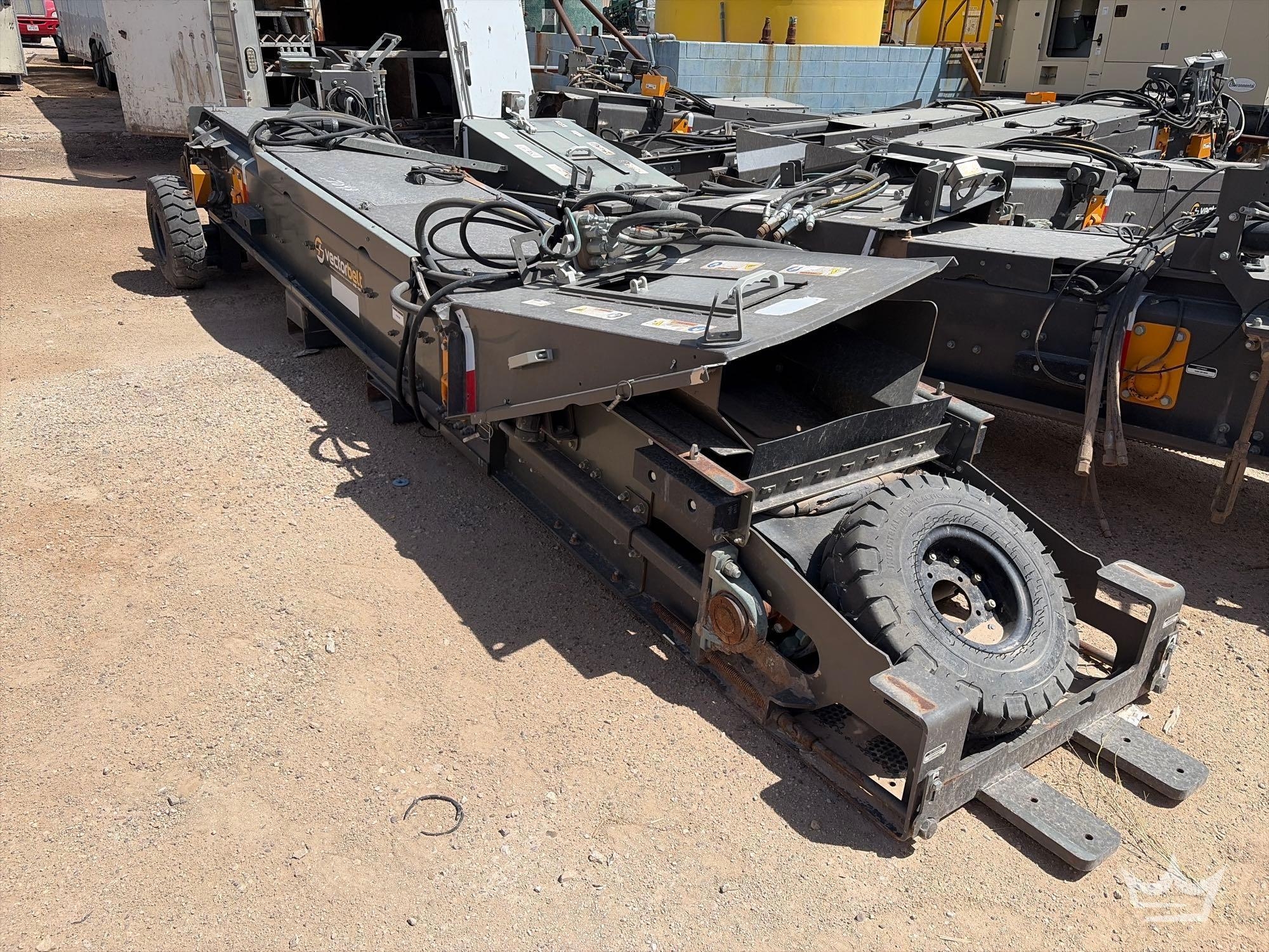 2018 Tycrop Vector Belt 22ft. VB-16H Portable Sand Belt Conveyor (A64194)