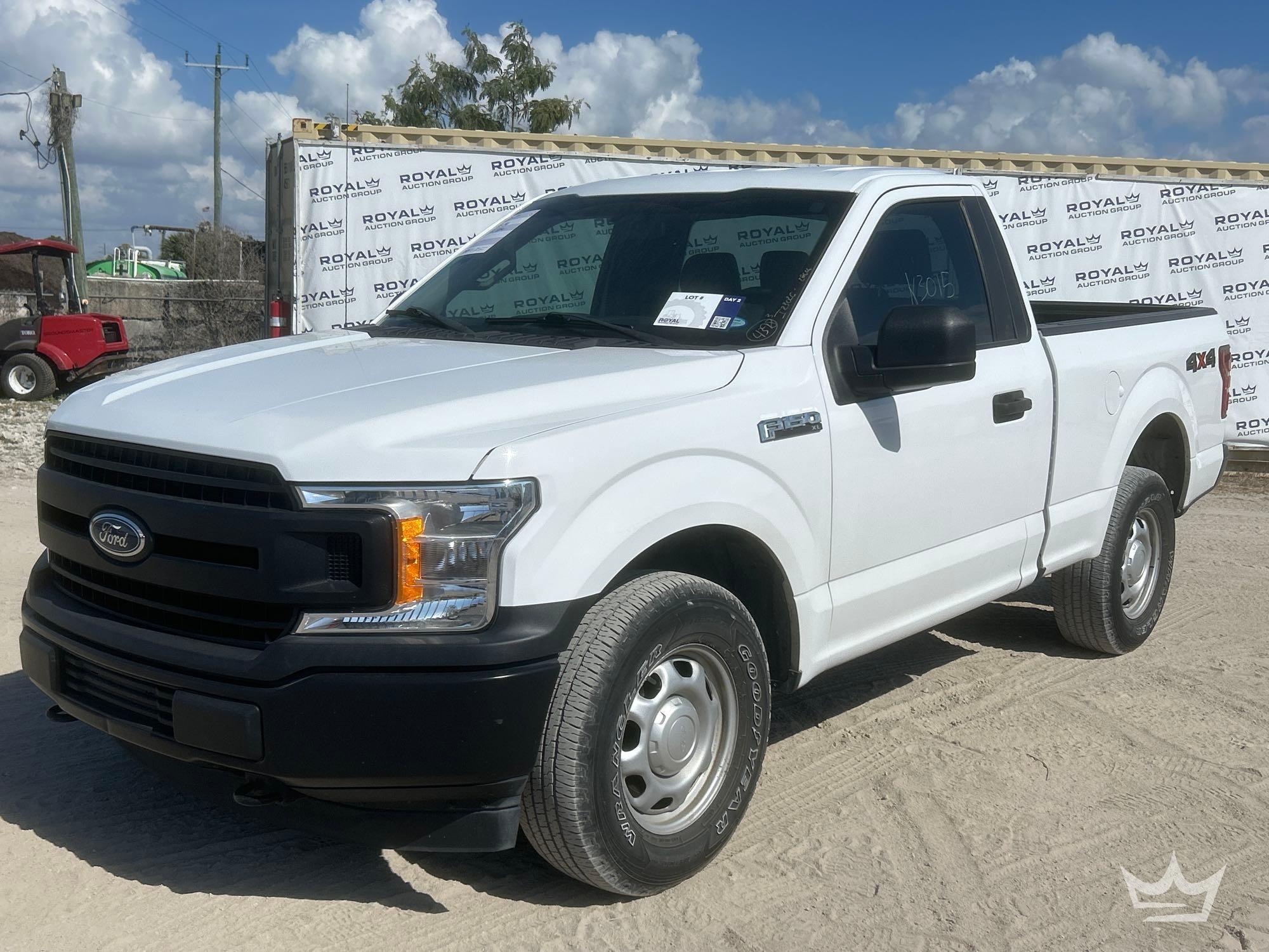 2018 Ford F-150 4x4 Pickup Truck (A61573)