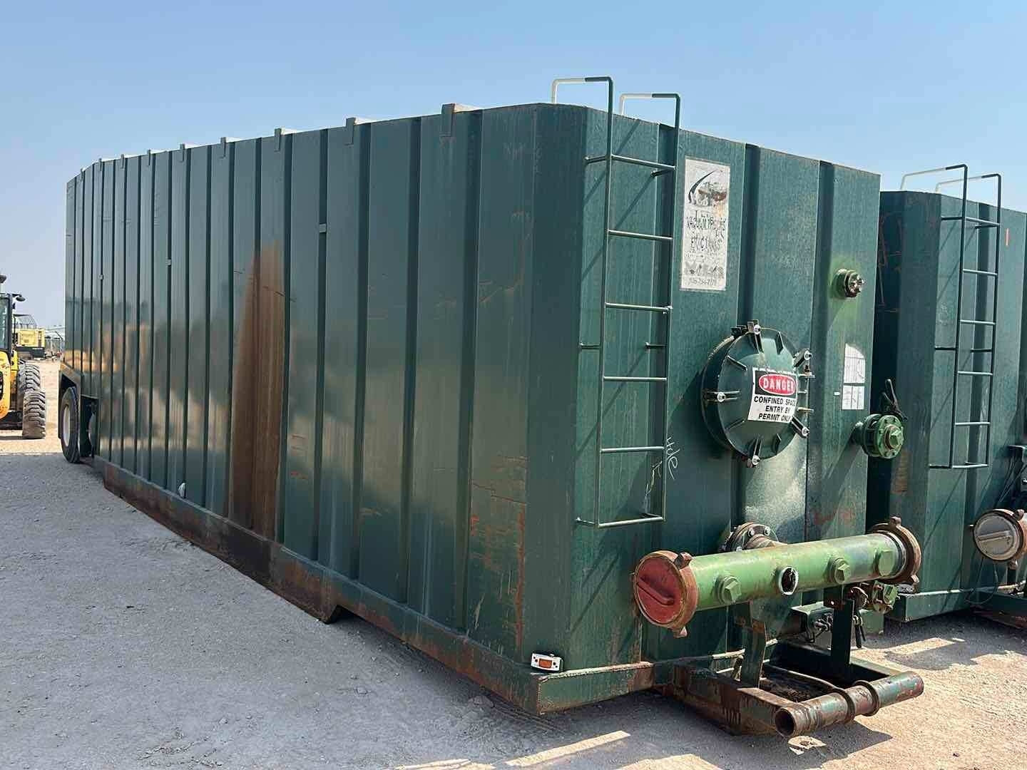 500BBL WHEELED FRAC TANK (A48992)