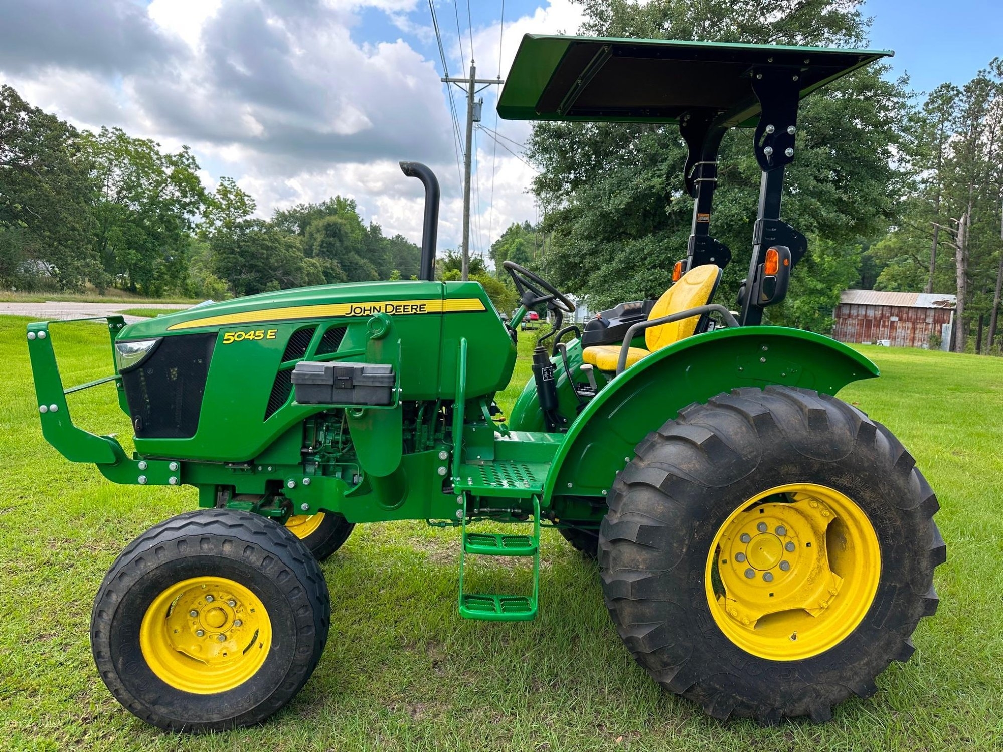 2021 John Deere 5045E  Only 86 Hours, Loader Ready, 2WD, Canopy (A50397)