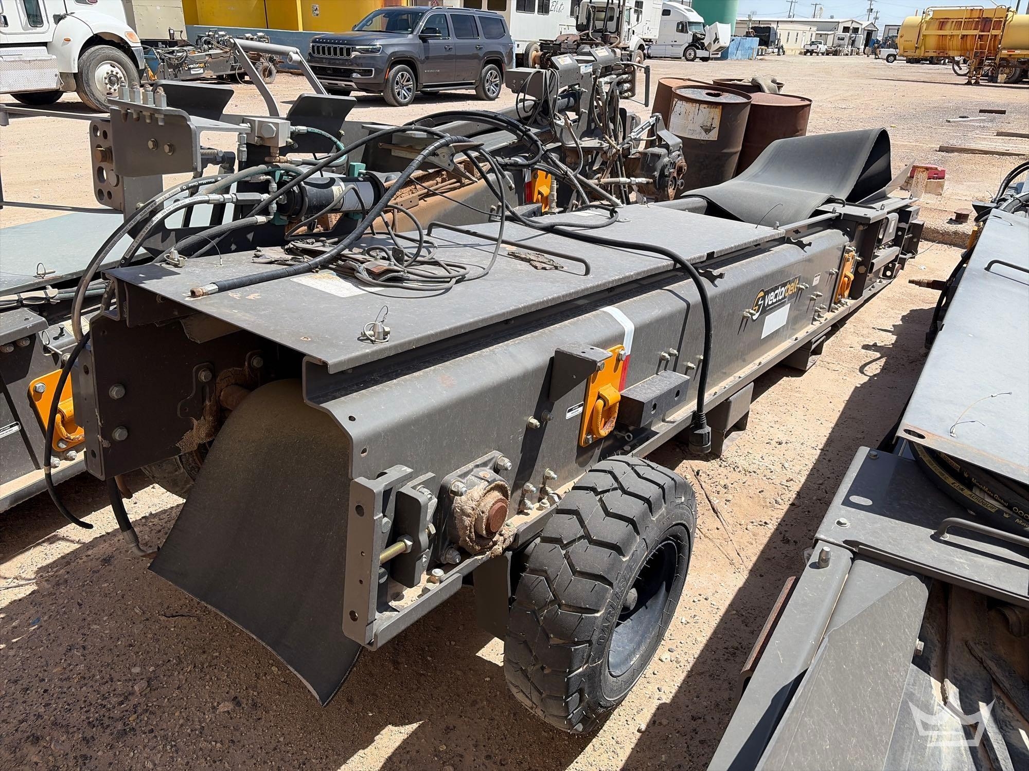 2018 Tycrop Vector Belt 22ft. VB-16H Portable Sand Belt Conveyor (A64194)